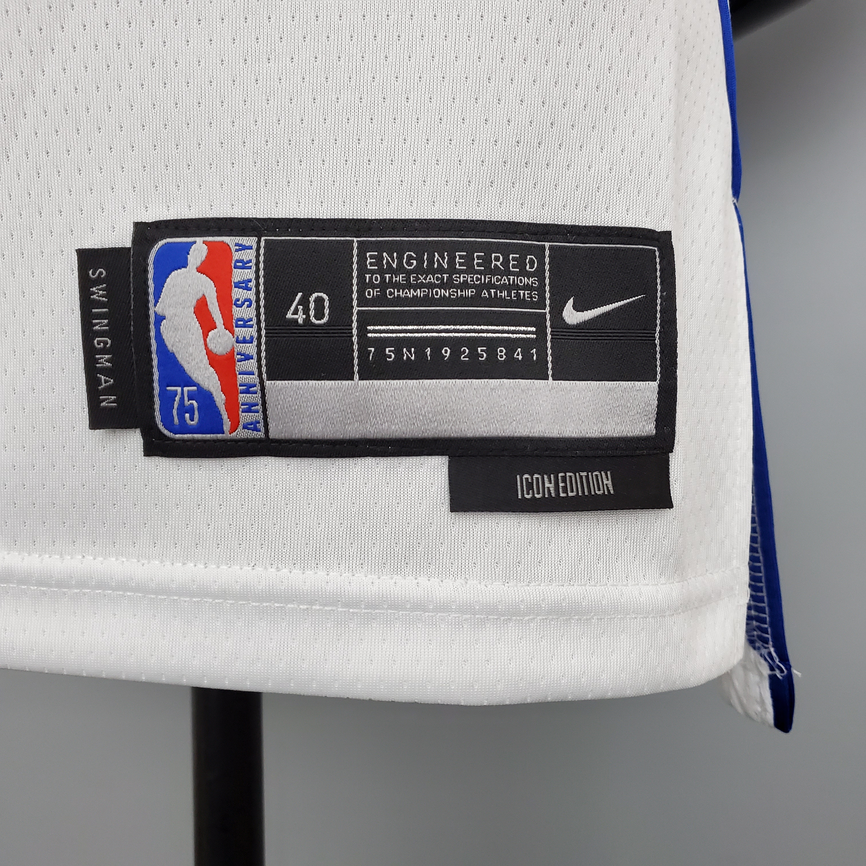 Dirk Nowitzki Dallas Mavericks 75th Anniversary Swingman Jersey White