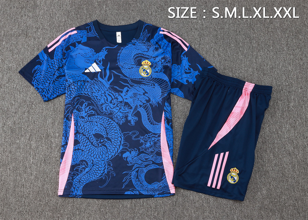 Real Madrid Training Short sleeve Suit 24/25
