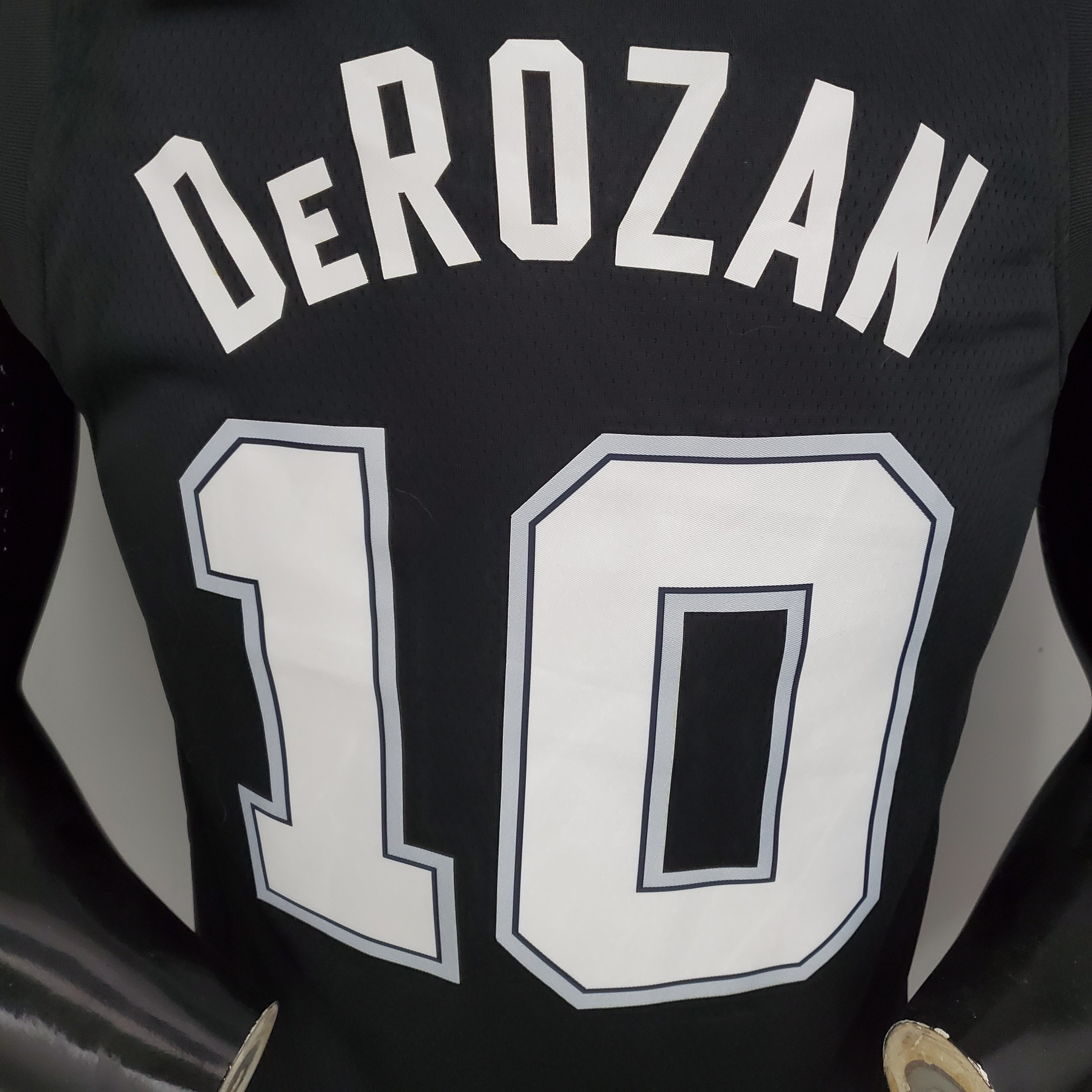 DeMar DeRozan San Antonio Spurs City Edition Swingman Jersey Black