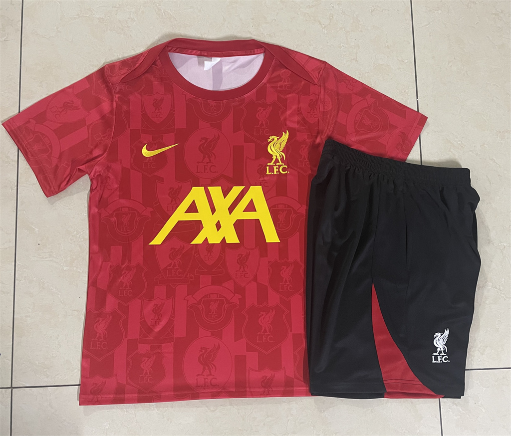 Liverpool Training Short sleeve Suit 24/25
