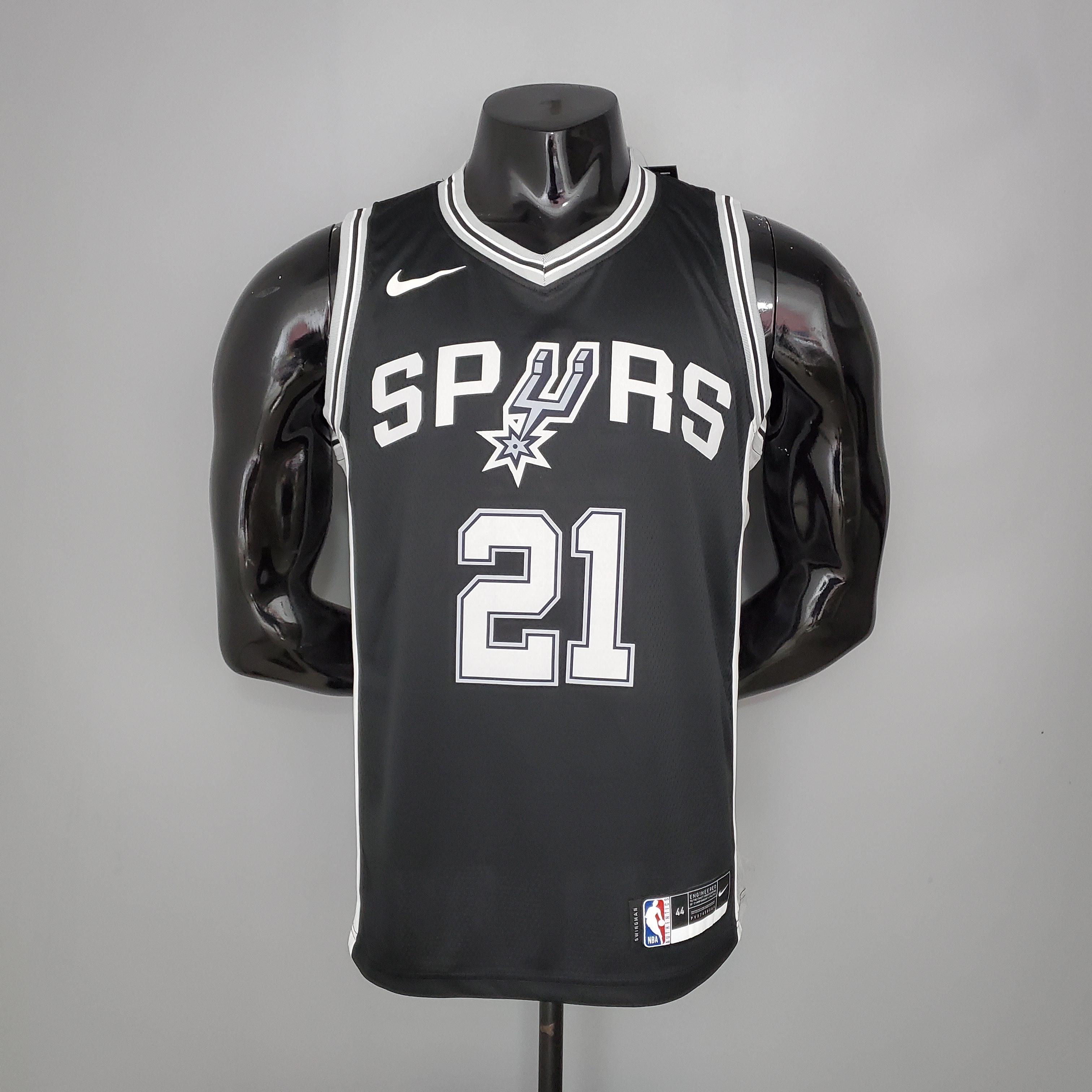 Tim Duncan San Antonio Spurs Swingman Jersey Black