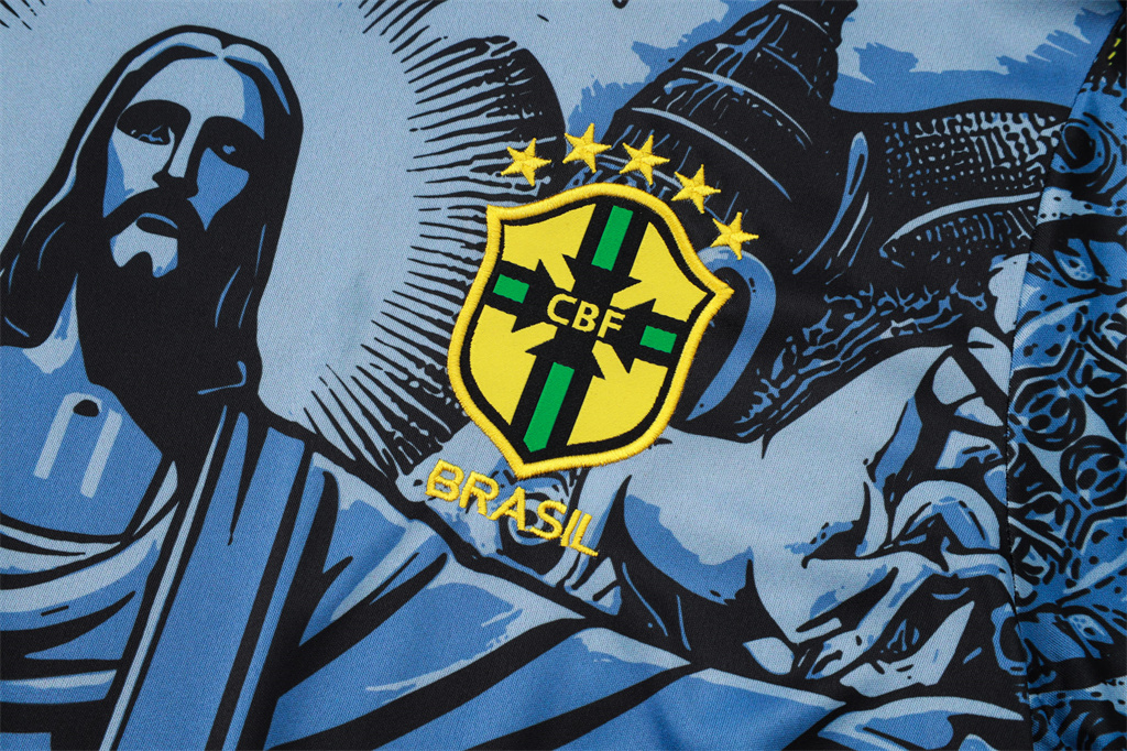 Brazil Training Short sleeve Jersey 24/25