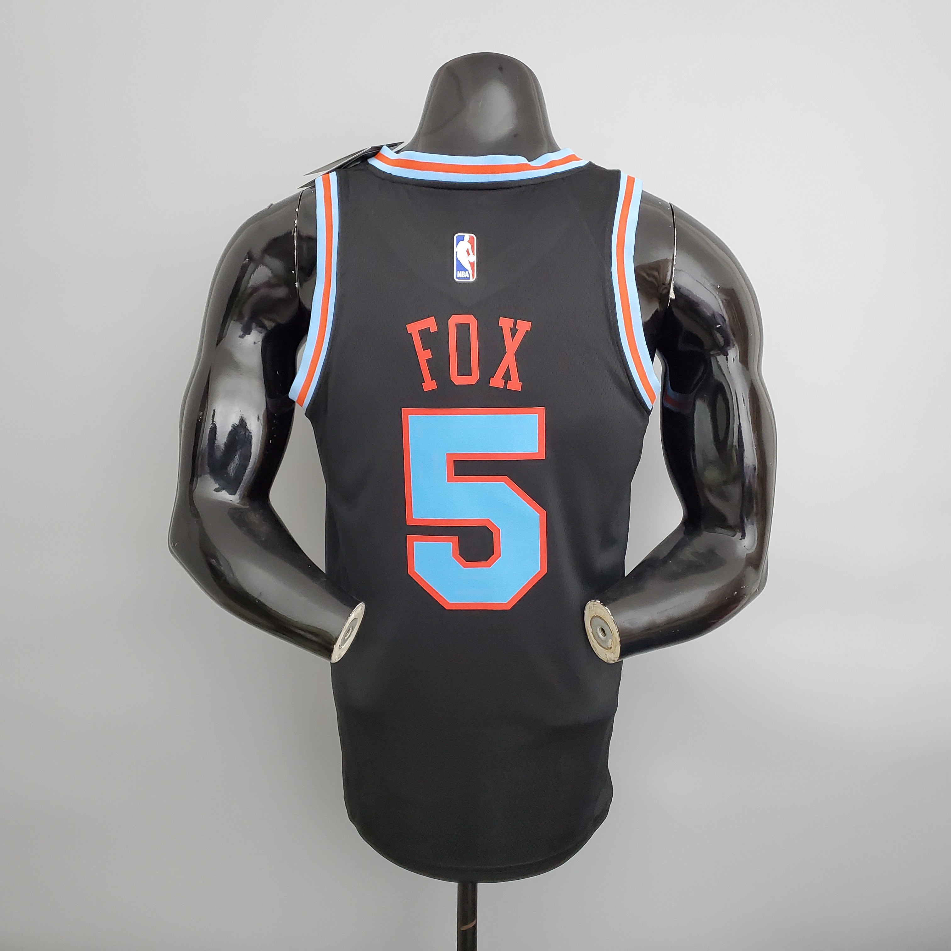De'Aaron Fox Sacramento Kings 2021 City Edition Swingman Jersey Black