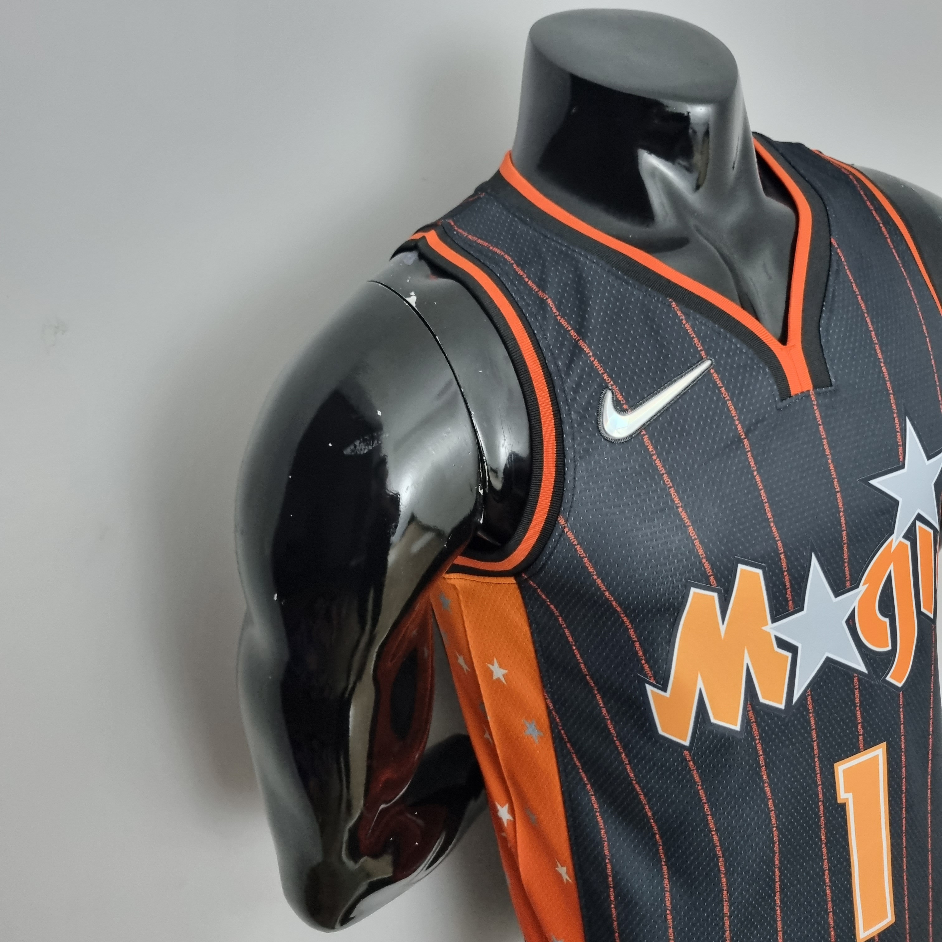 Jonathan Isaac Orlando Magic 2022 City Edition Swingman Jersey Black