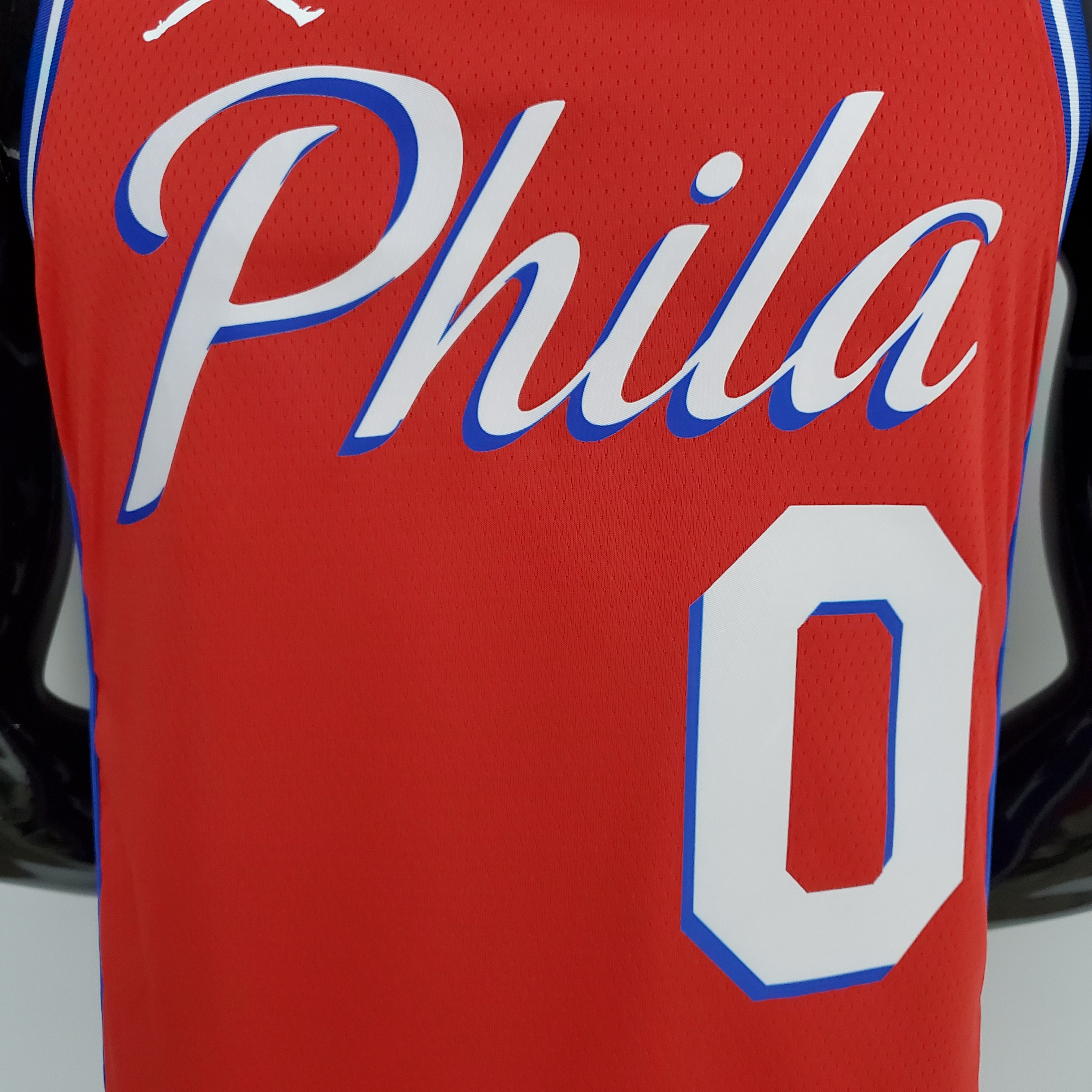 Tyrese Maxey Philadelphia 76ers Themed Red Swingman Jersey