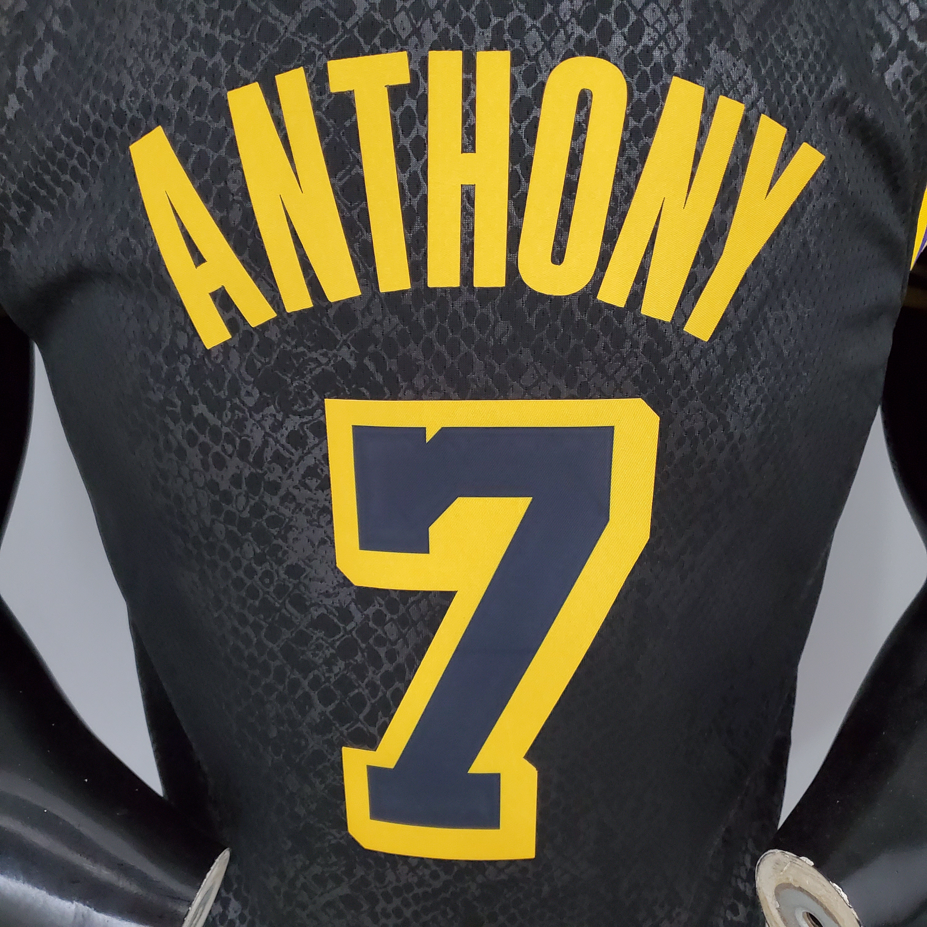 Carmelo Anthony Los Angeles Lakers 2020/21 Swingman Jersey Black