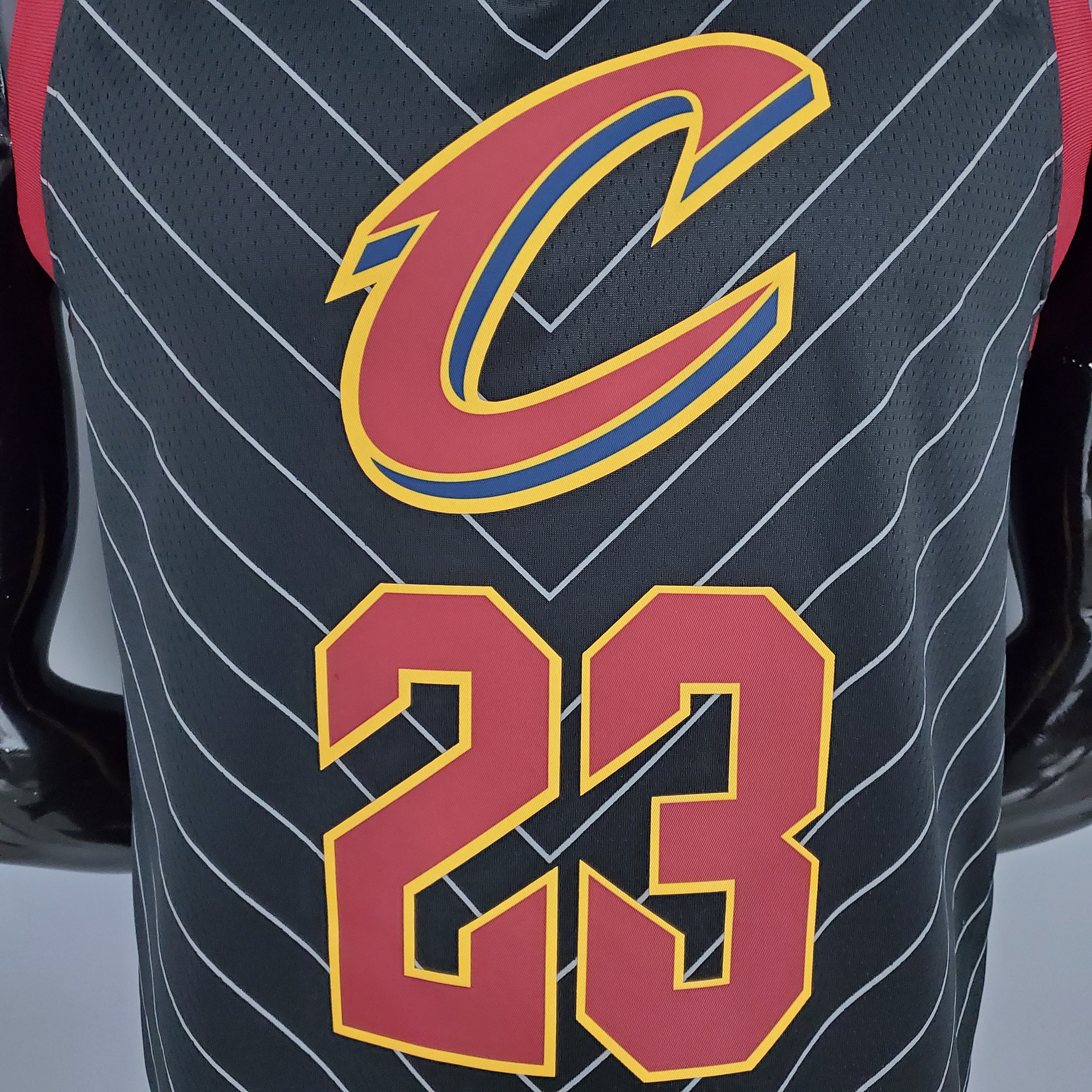 LeBron James Cleveland Cavaliers Theme Limited Edition Black Swingman Jersey