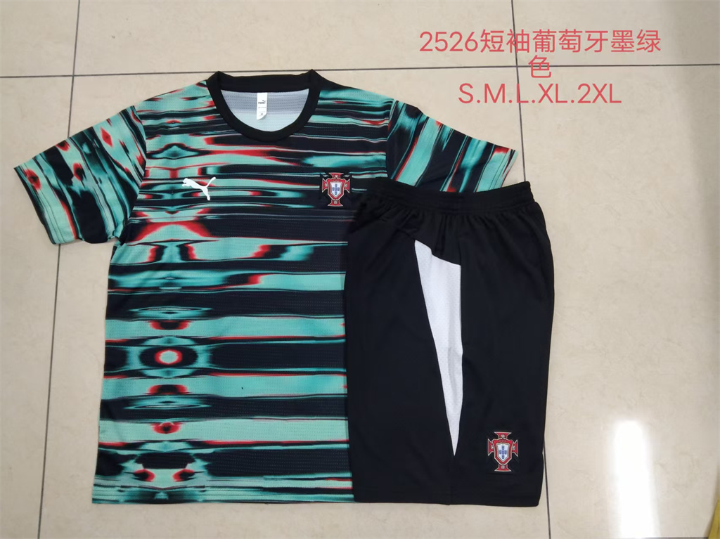 Portugal Training Short sleeve Suit 25/26