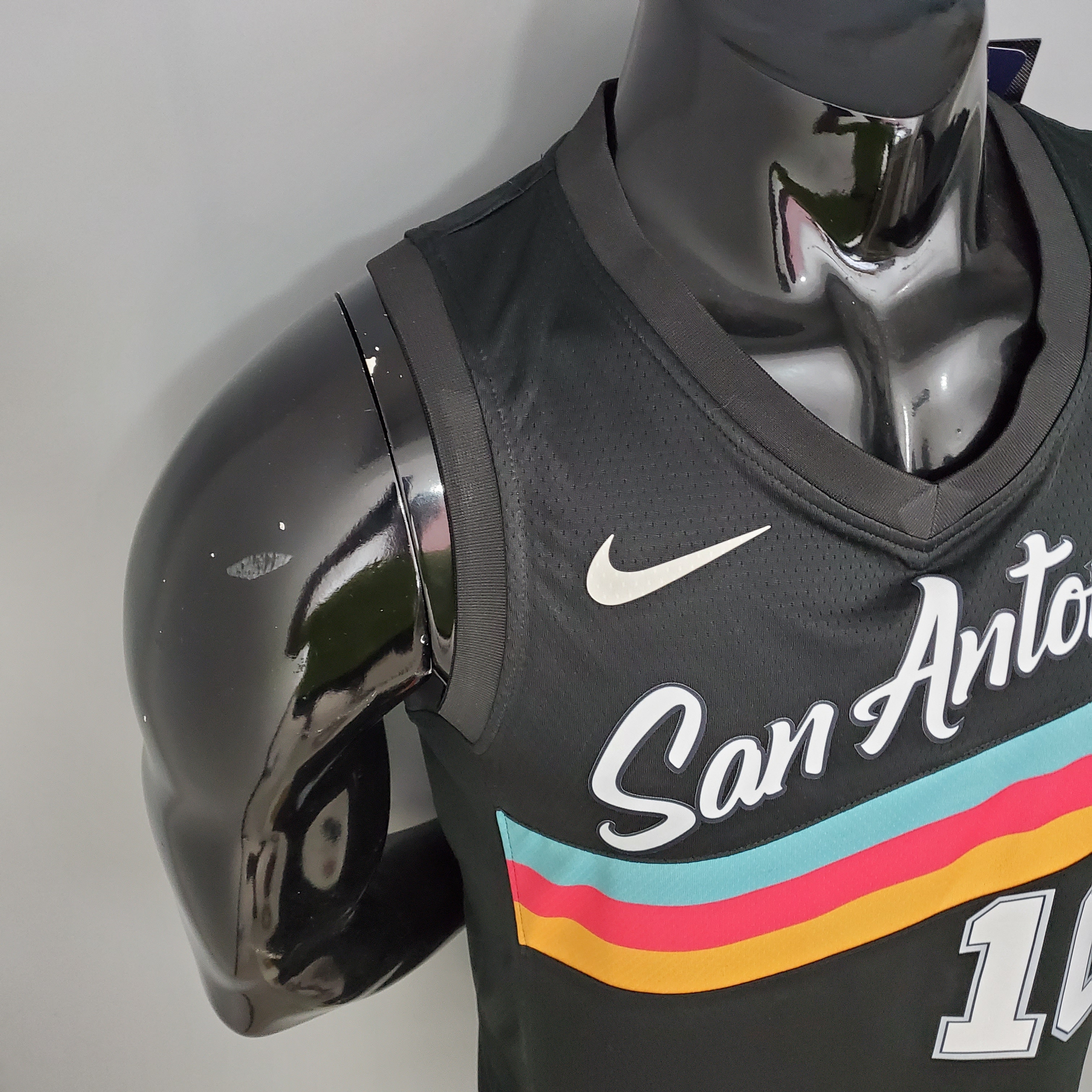 DeMar DeRozan San Antonio Spurs City Edition Swingman Jersey Black