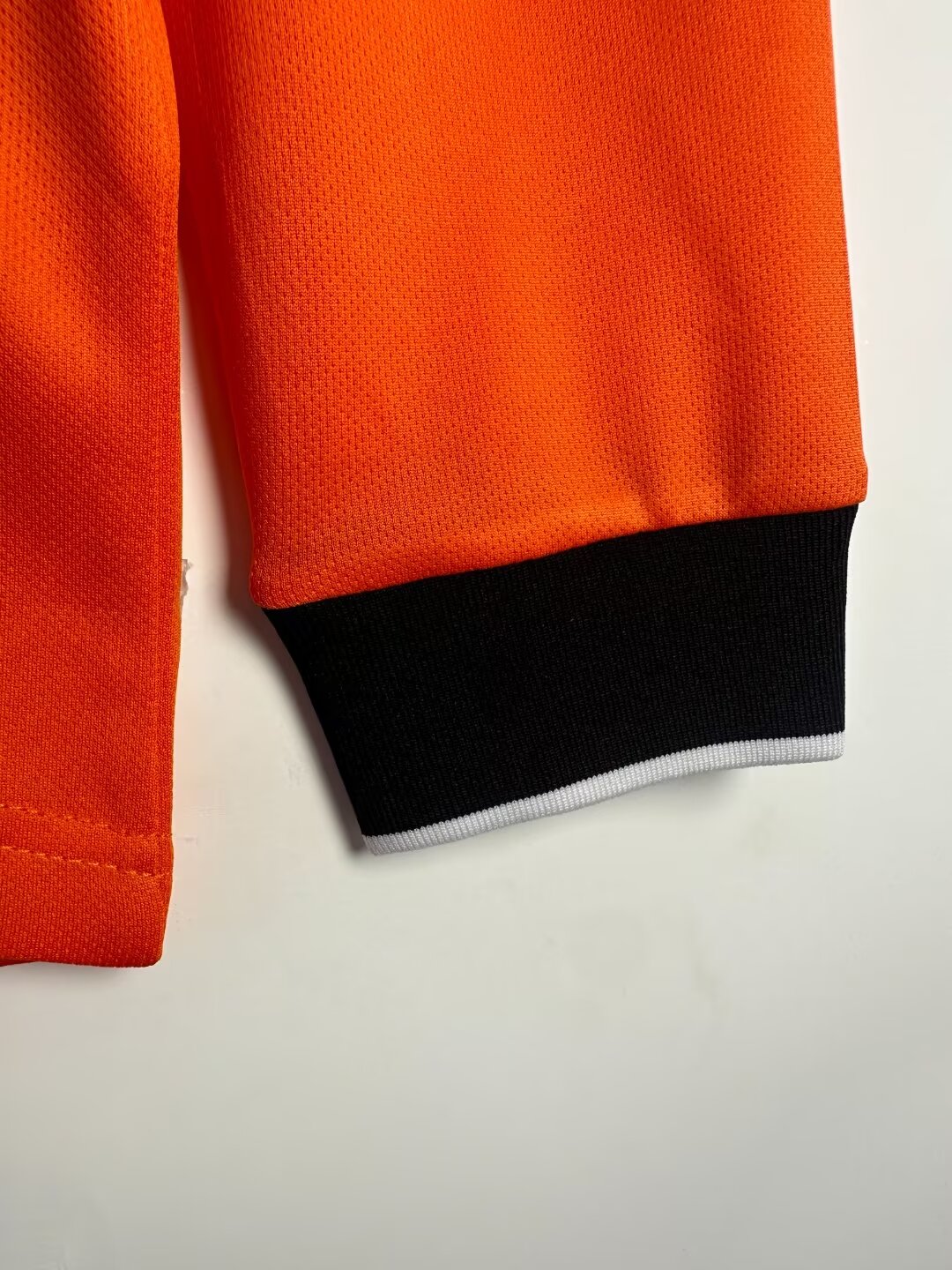 Netherlands Home Retro Long Sleeve Jersey 1998