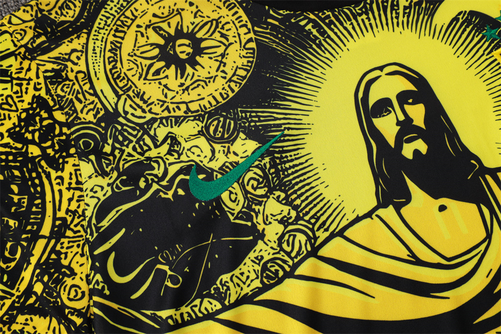 Brazil Training Short sleeve Jersey 24/25