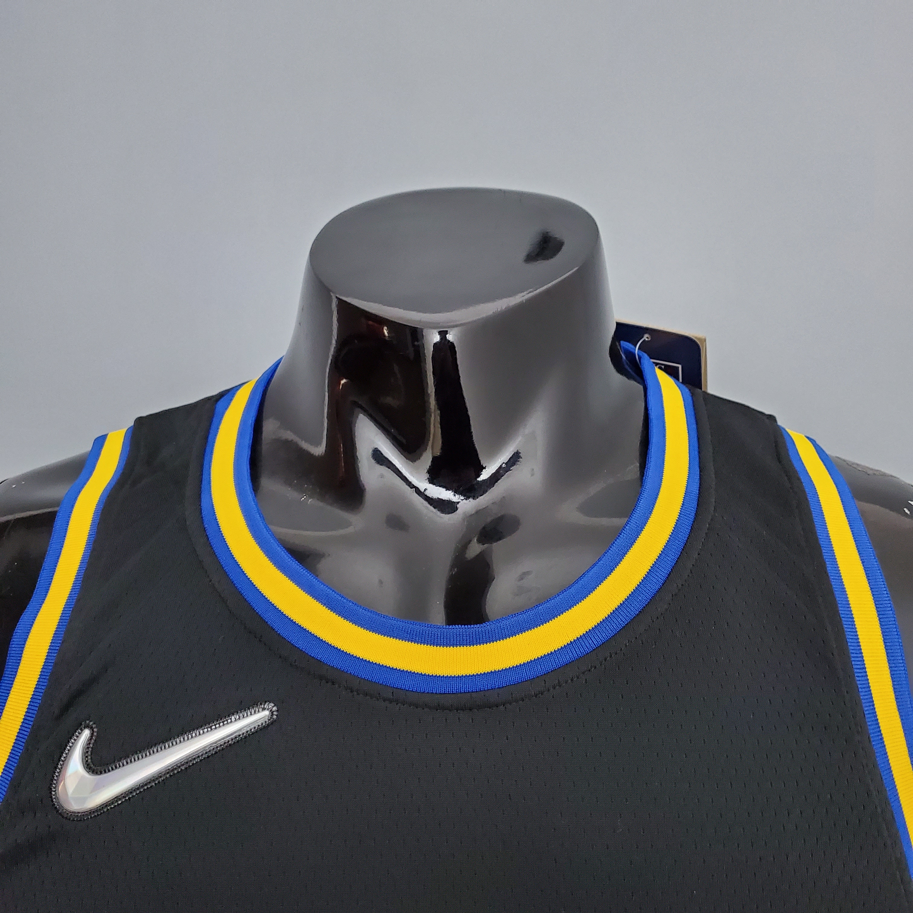 Stephen Curry Golden State Warriors 75th Anniversary Swingman Jersey Black