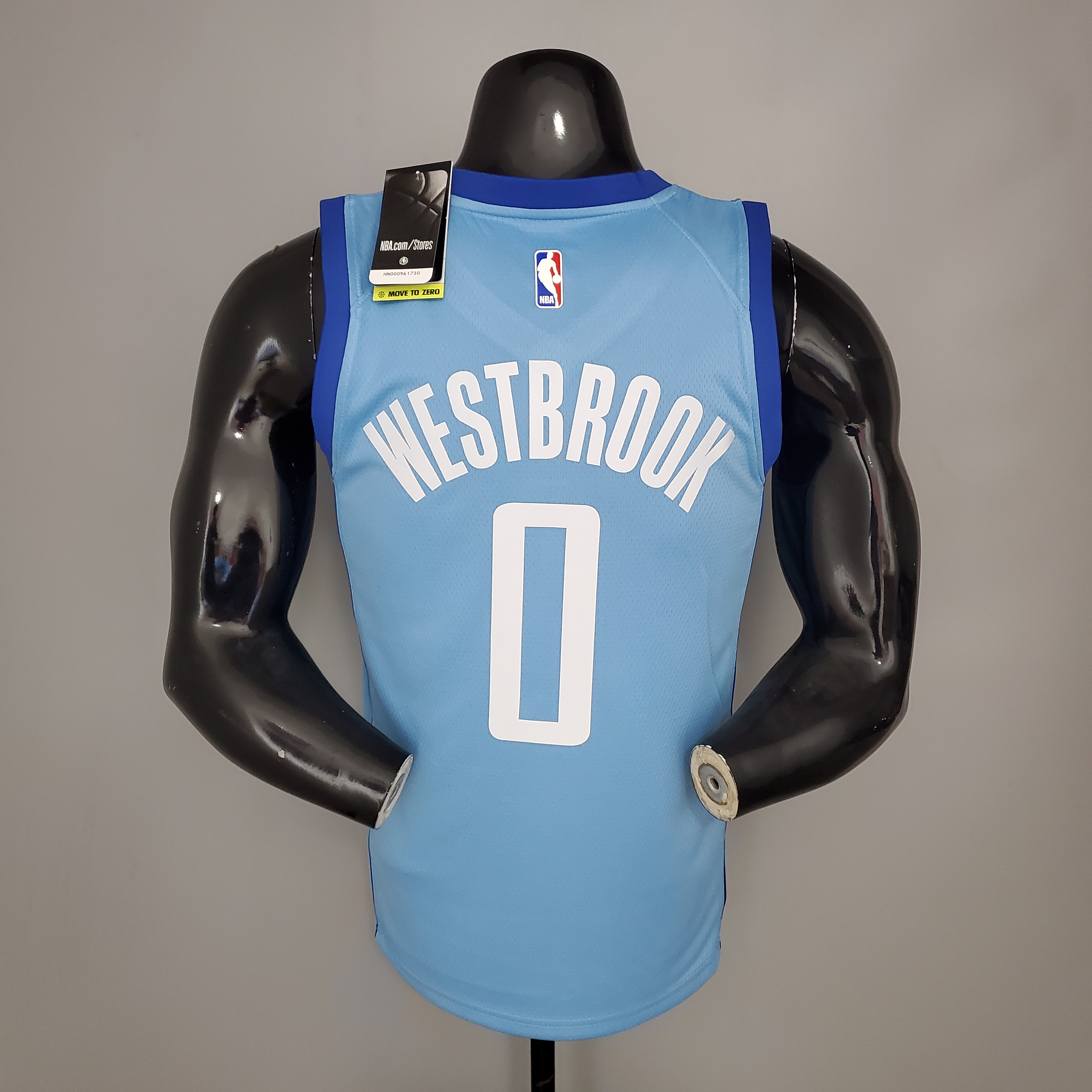 Russell Westbrook Houston Rockets City Edition Swingman Jersey Blue