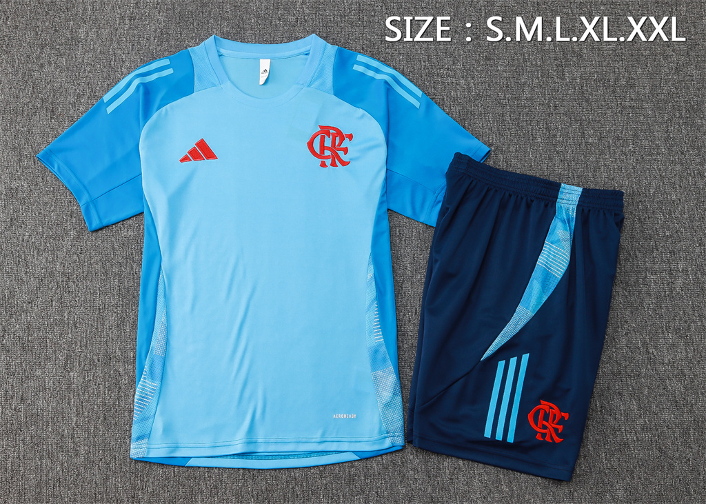 Flamengo Training Short sleeve Suit 24/25