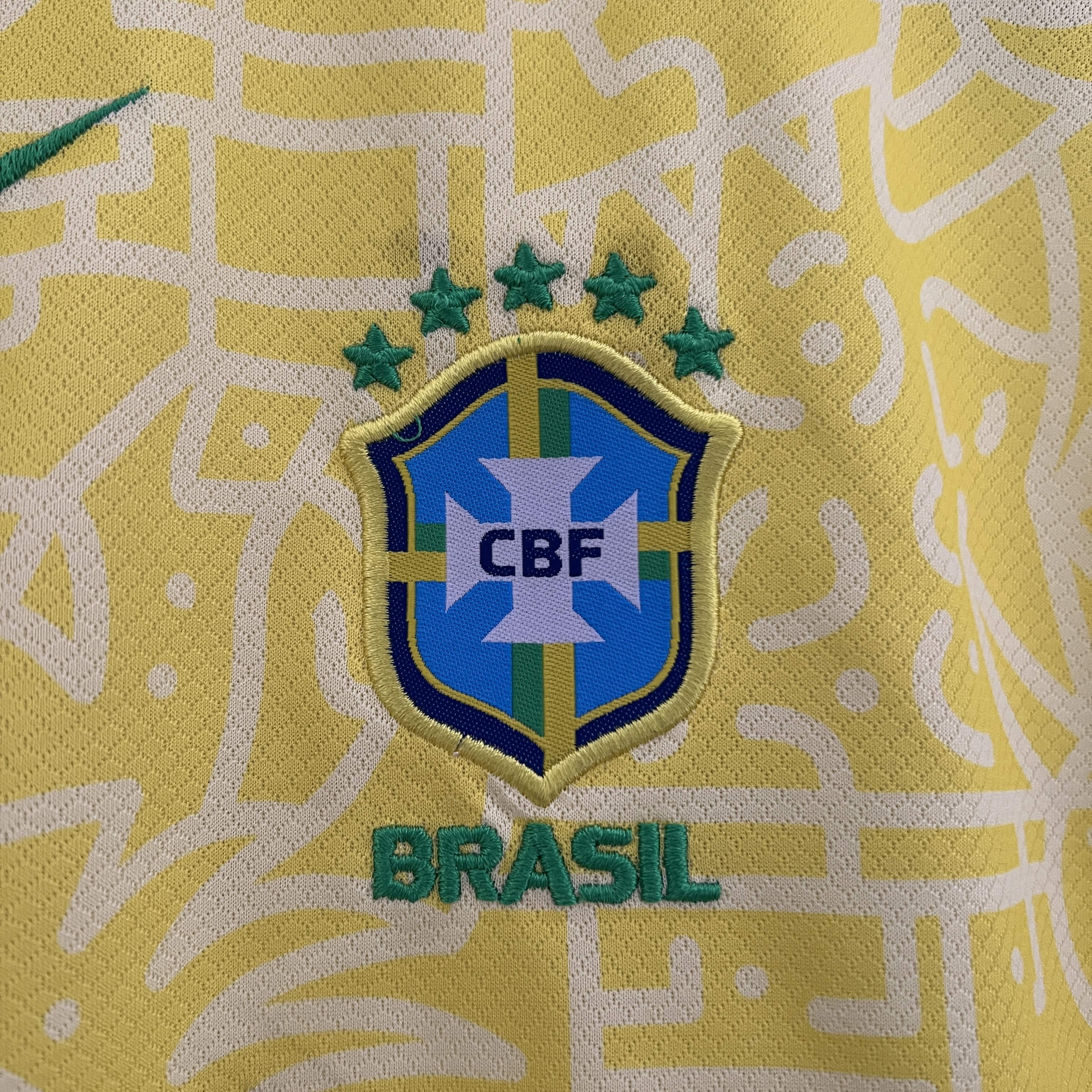 Brazil 2024 Copa America League Home Kids Suit