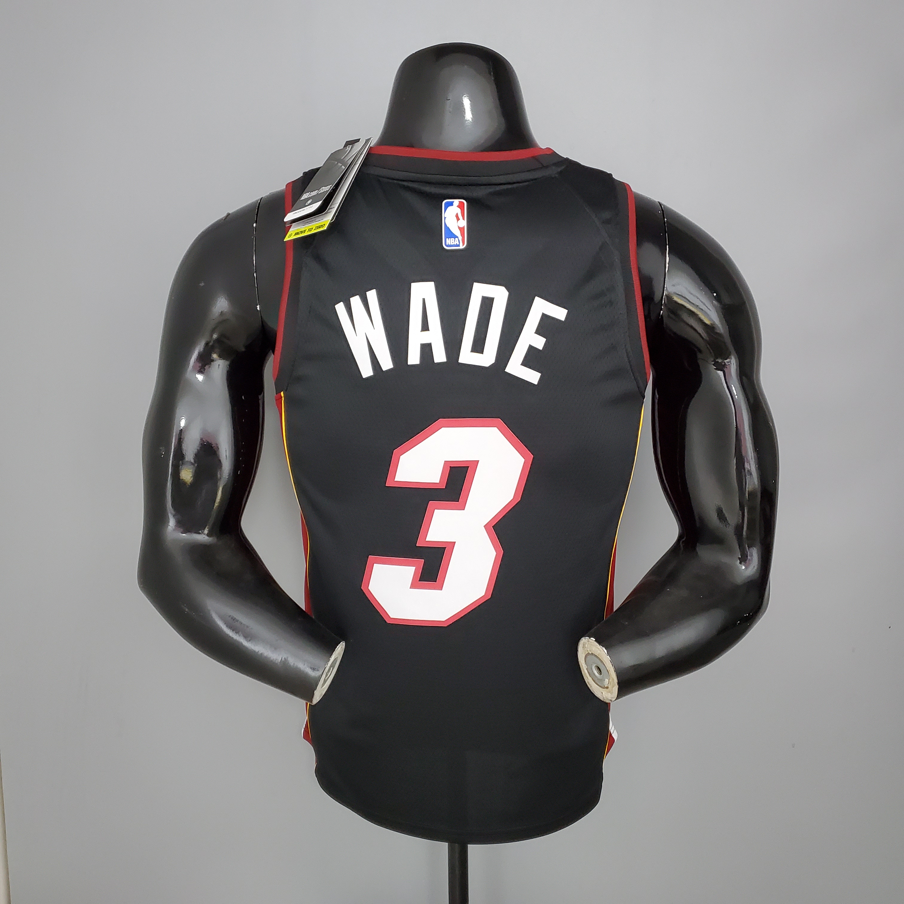 Dwyane Wade Miami Heat Swingman Jersey Black