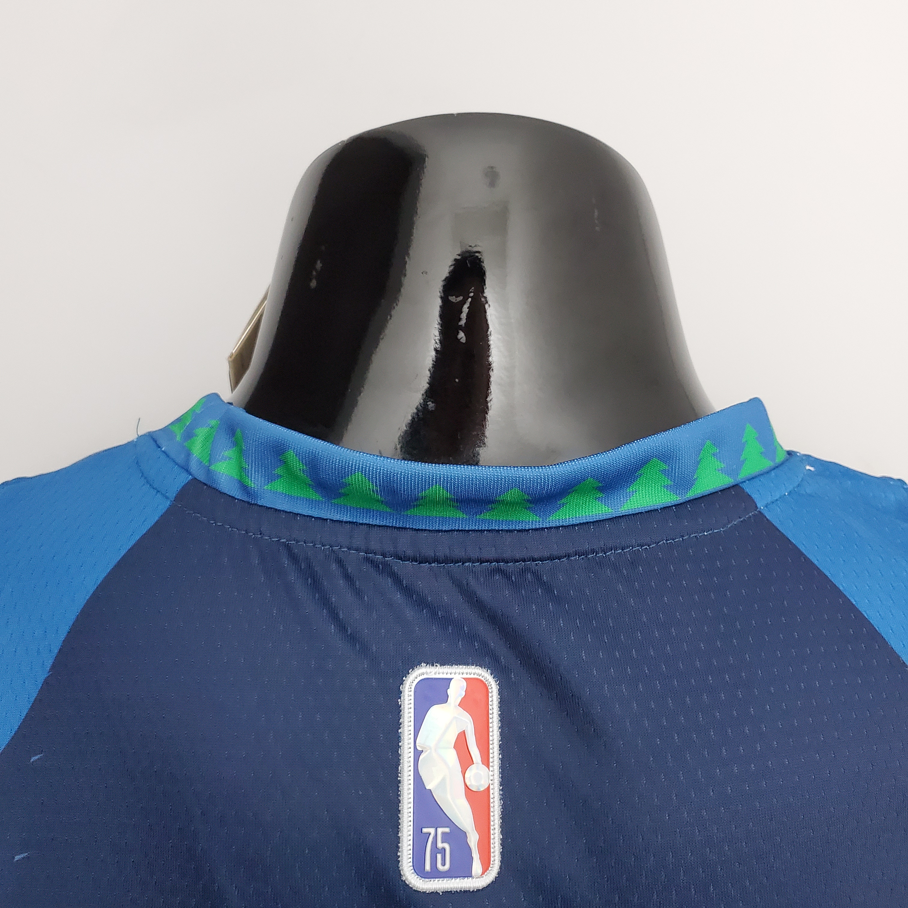 Anthony Edwards Minnesota Timberwolves 75th Anniversary 2022 Swingman Jersey Blue