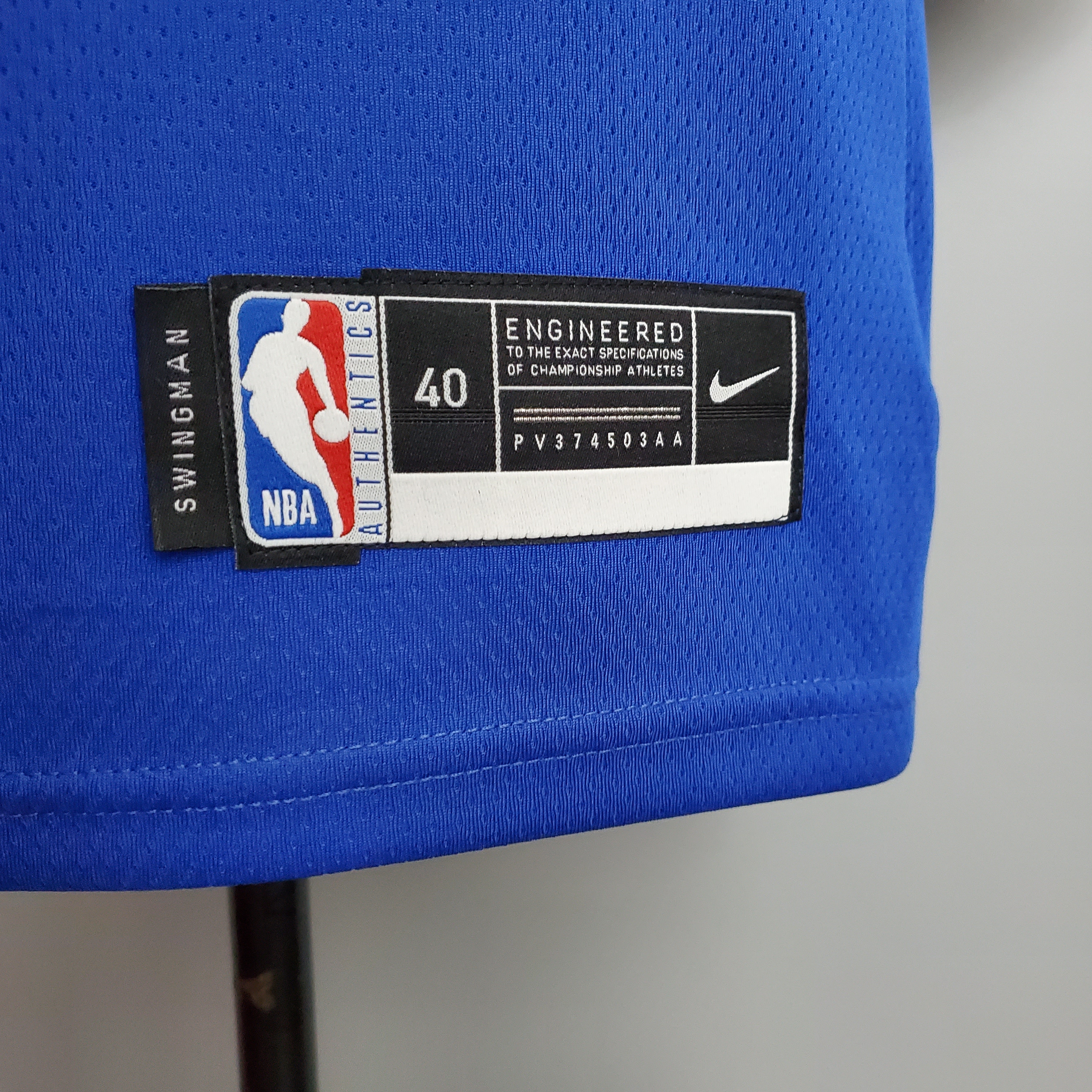 Andrew Wiggins Golden State Warriors Tram Version Swingman Jersey Blue