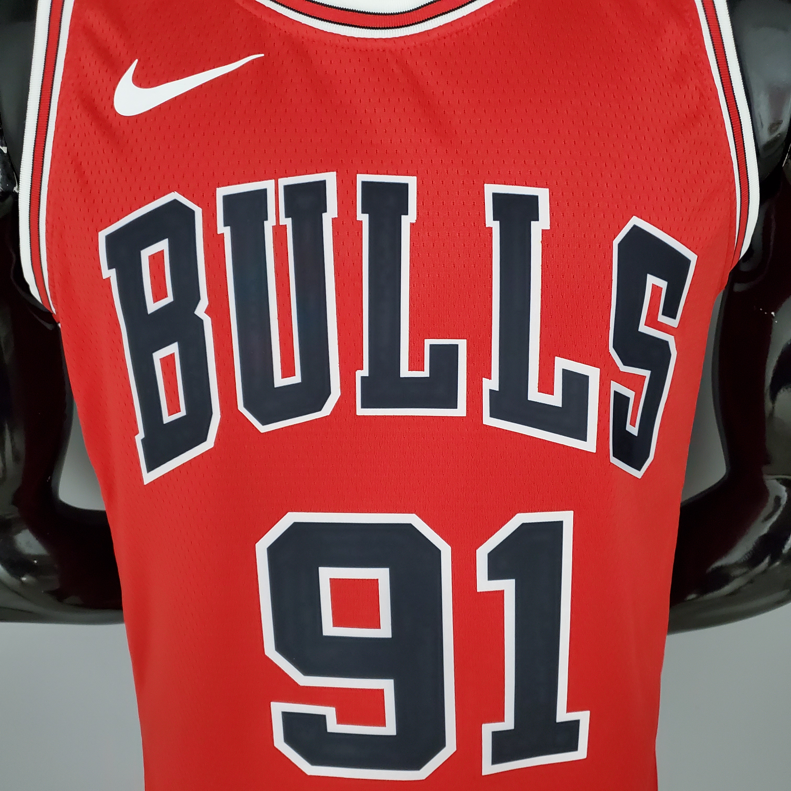 Dennis Rodman Chicago Bulls Swingman Jersey Red