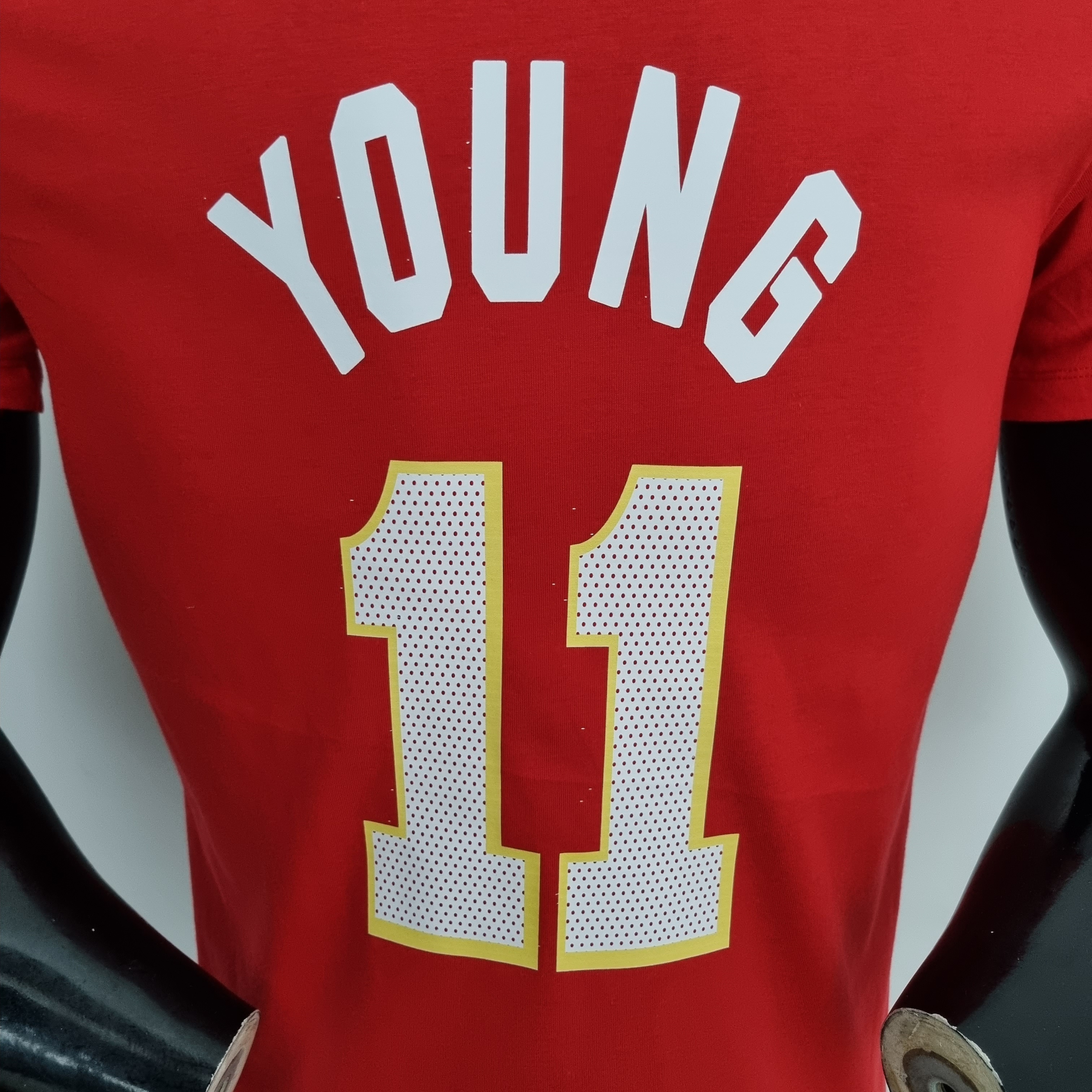 Trae Young Atlanta Hawks Casual T-shirt Red