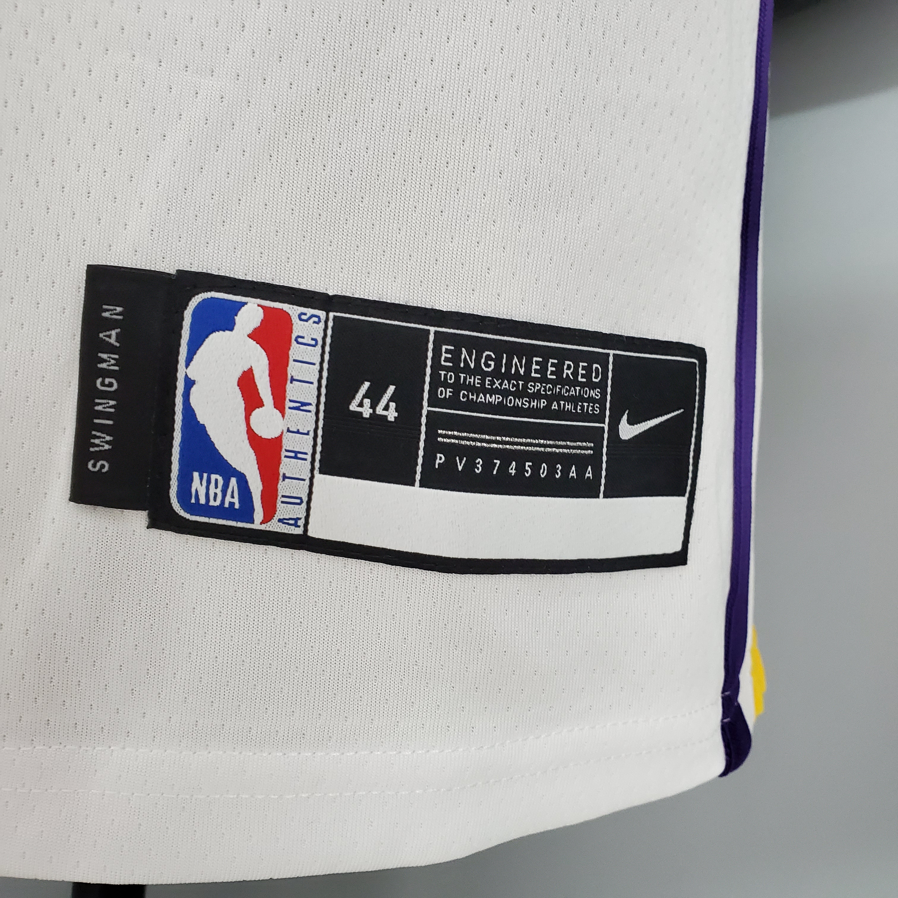 Carmelo Anthony Los Angeles Lakers 2020/21 Swingman Jersey White