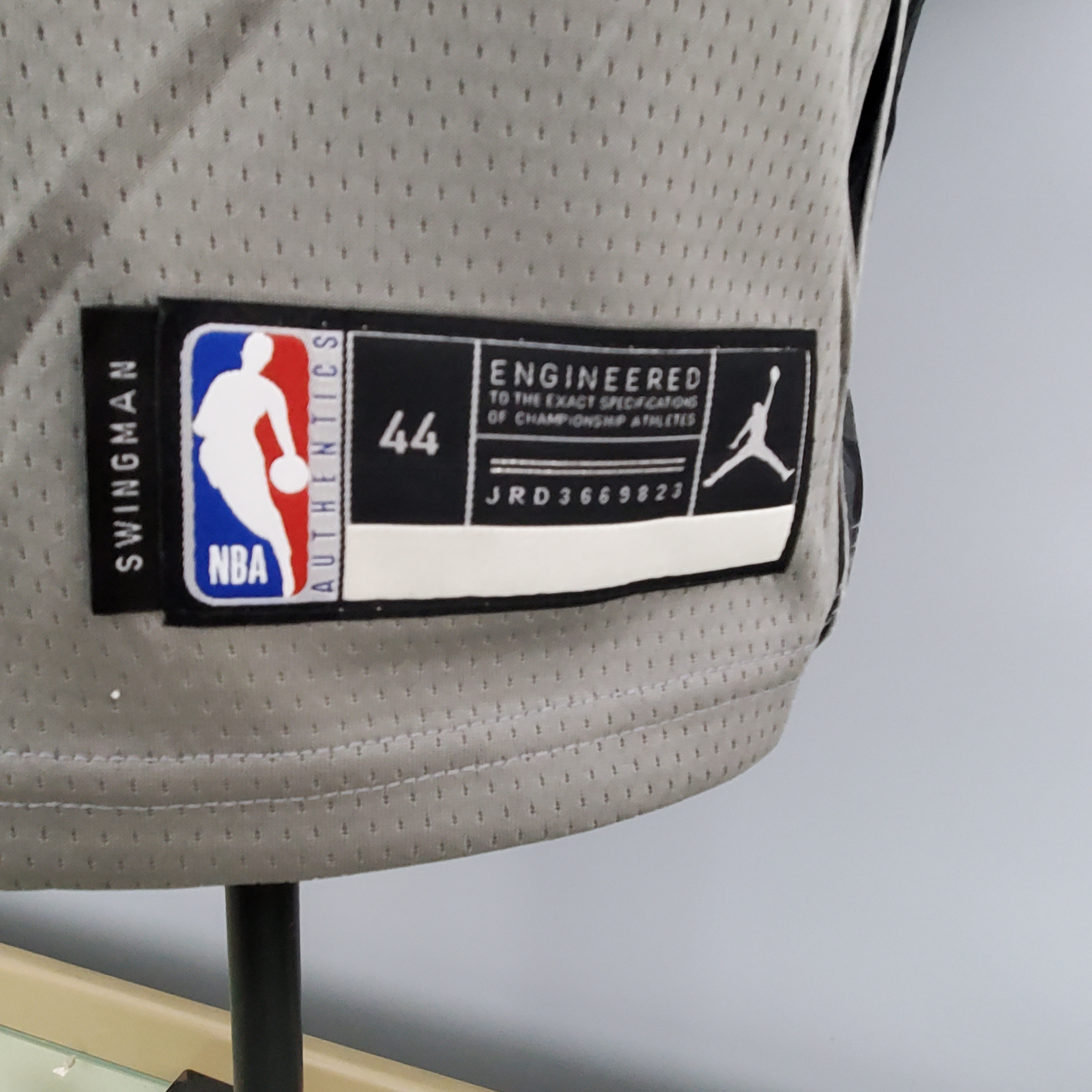 Joe Harris Brooklyn Nets Flying Man Swingman Jersey Gray