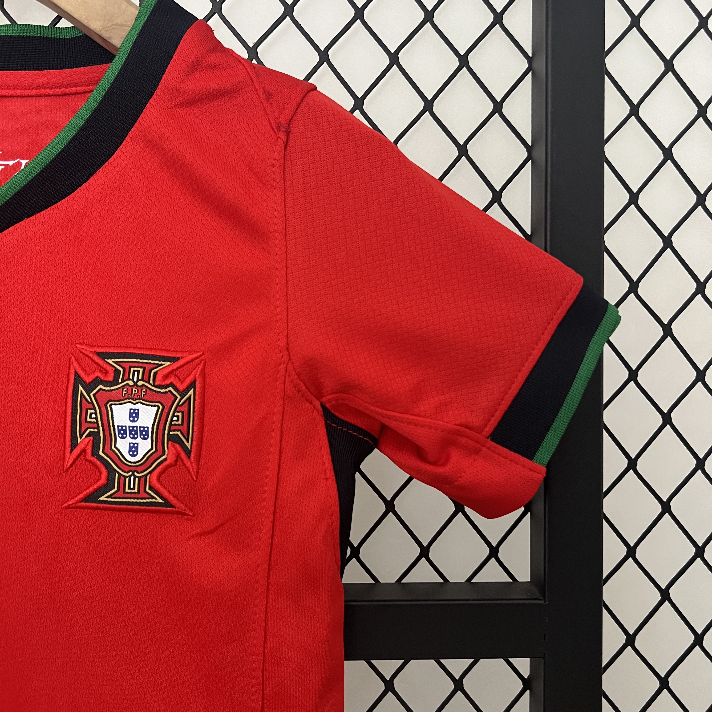 Portugal 2024 Euro Home Kids Suit