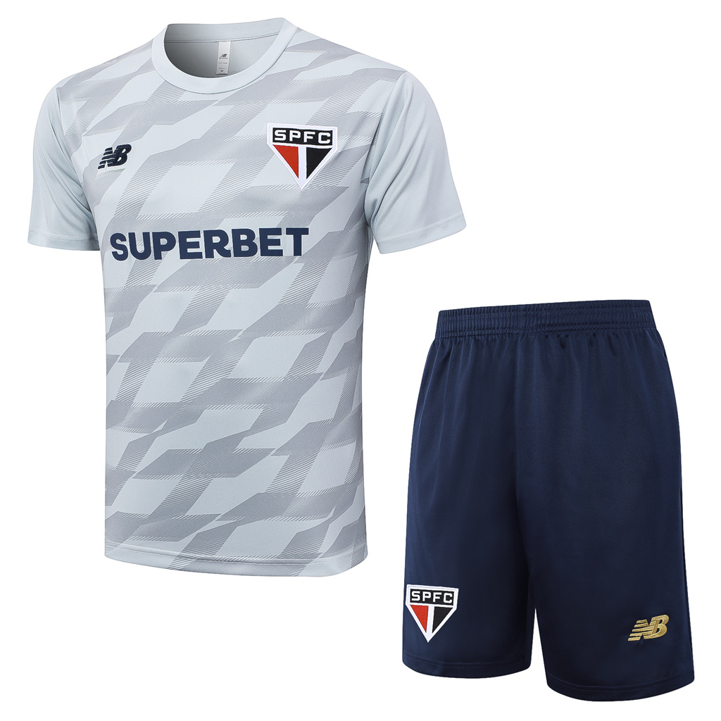 Sao paulo Training Short Sleeve Suit 24/25
