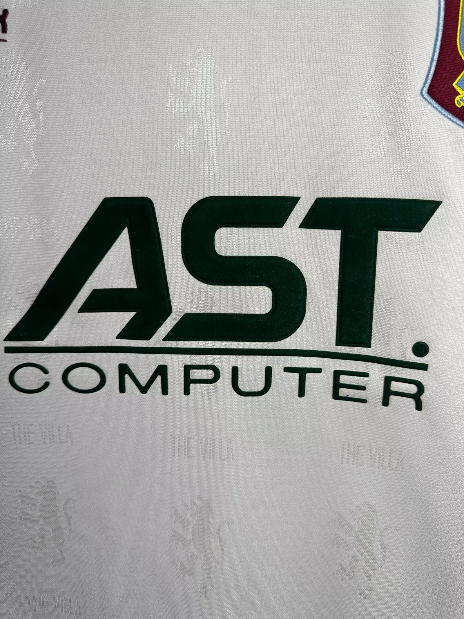 Aston Villa Away Retro Jersey 1996/98