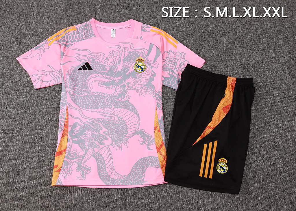 Real Madrid Training Short sleeve Suit 24/25