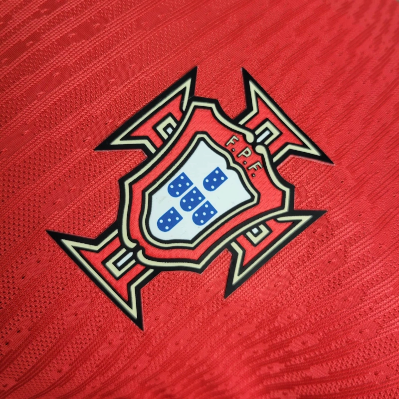 Portugal 2024 Euro Home Player Version Man Jersey