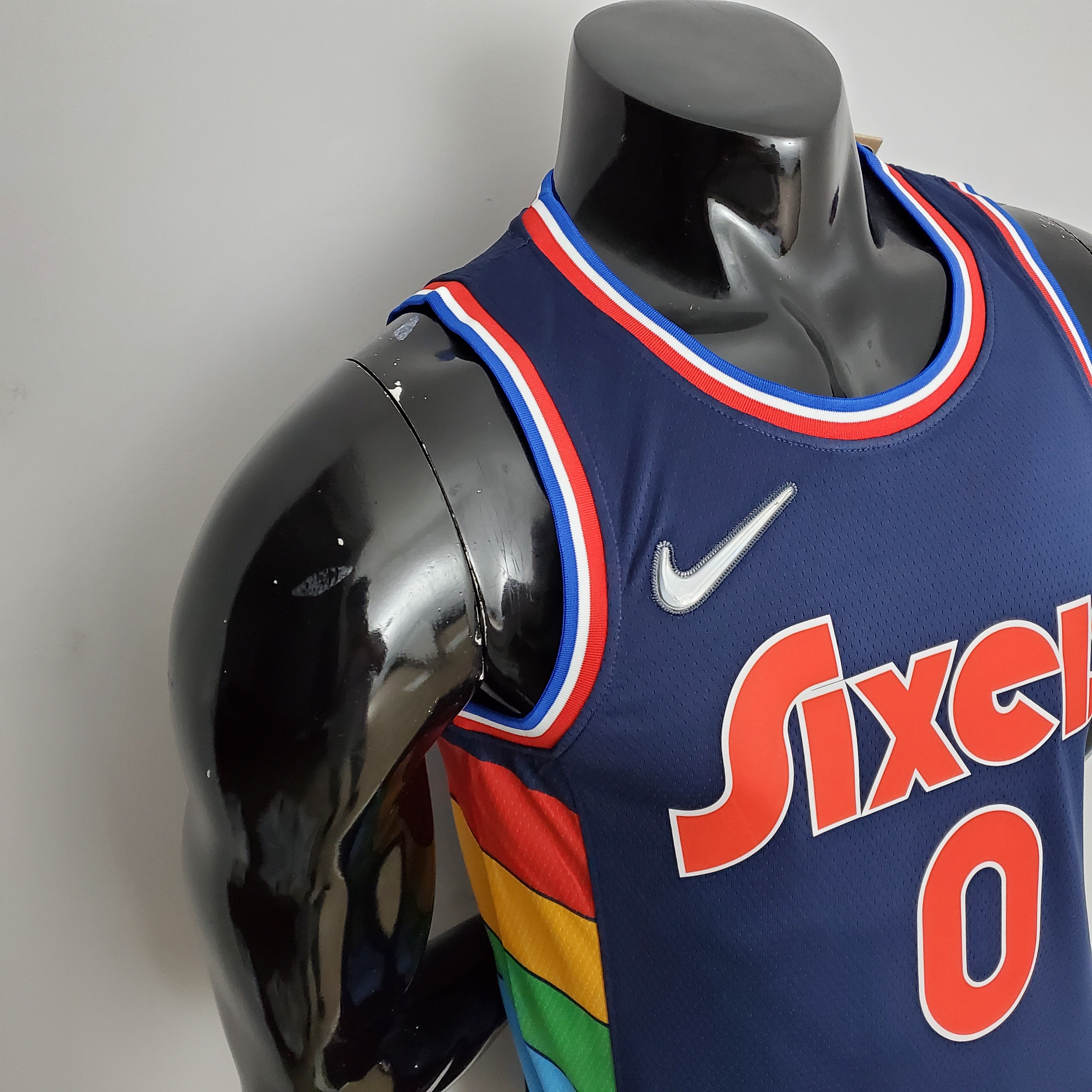 Tyrese Maxey Philadelphia 76ers 2022 City Edition Swingman Jersey Royal Blue