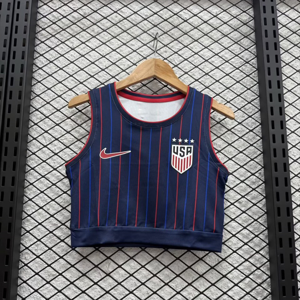 United States USWNT 2025 Away Women Vest Jersey 25/26