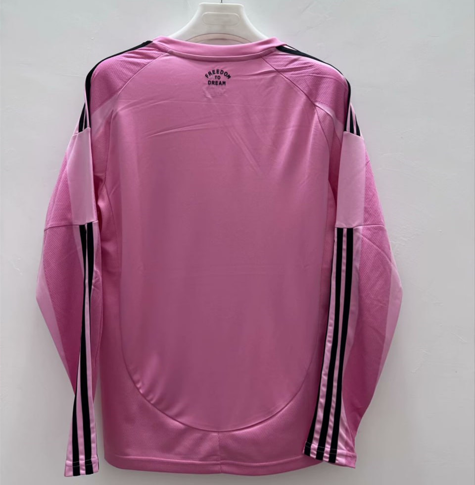 Inter Miami Home Man Long Sleeve Jersey 25/26