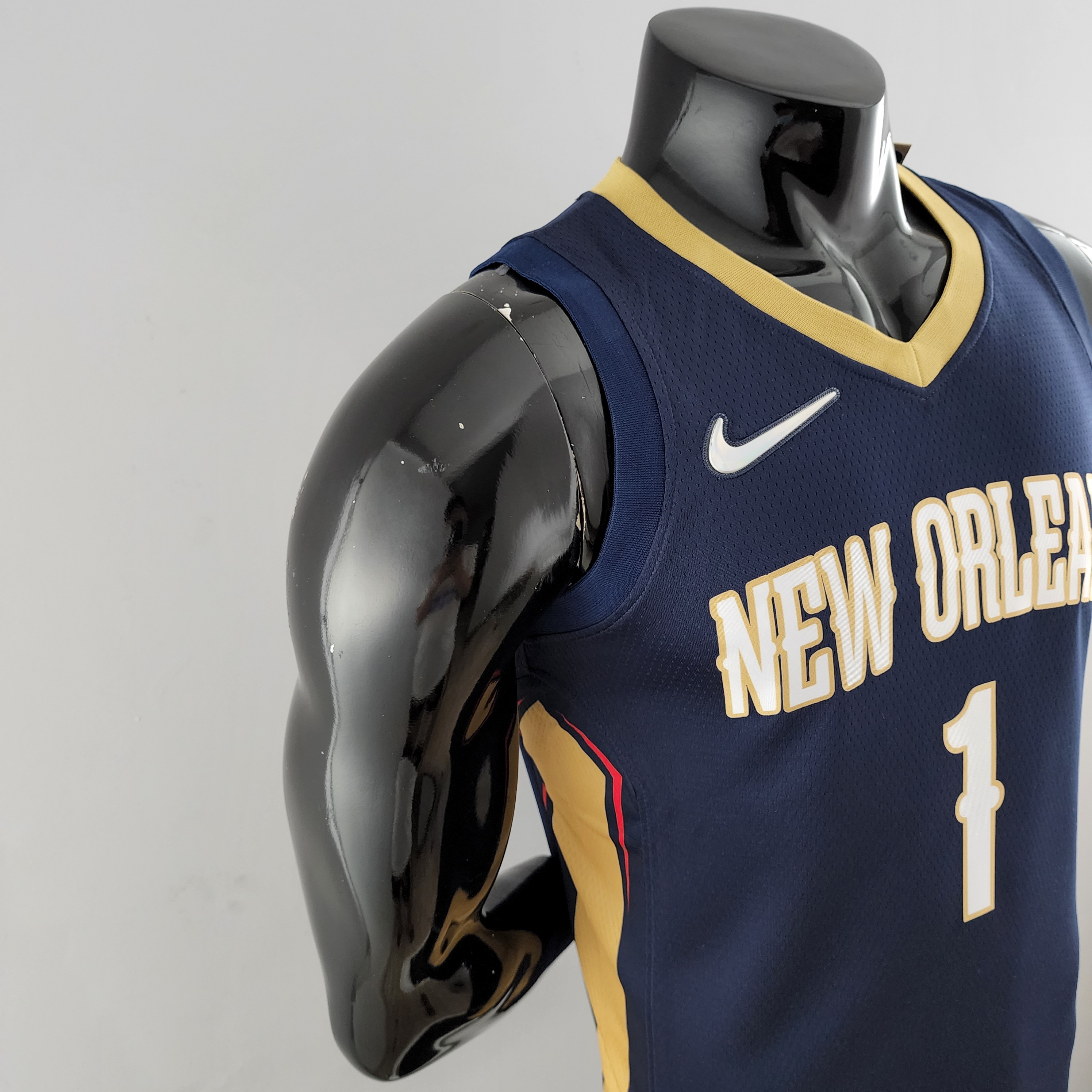 Zion Williamson New Orleans Pelicans Navy Blue Swingman Jersey