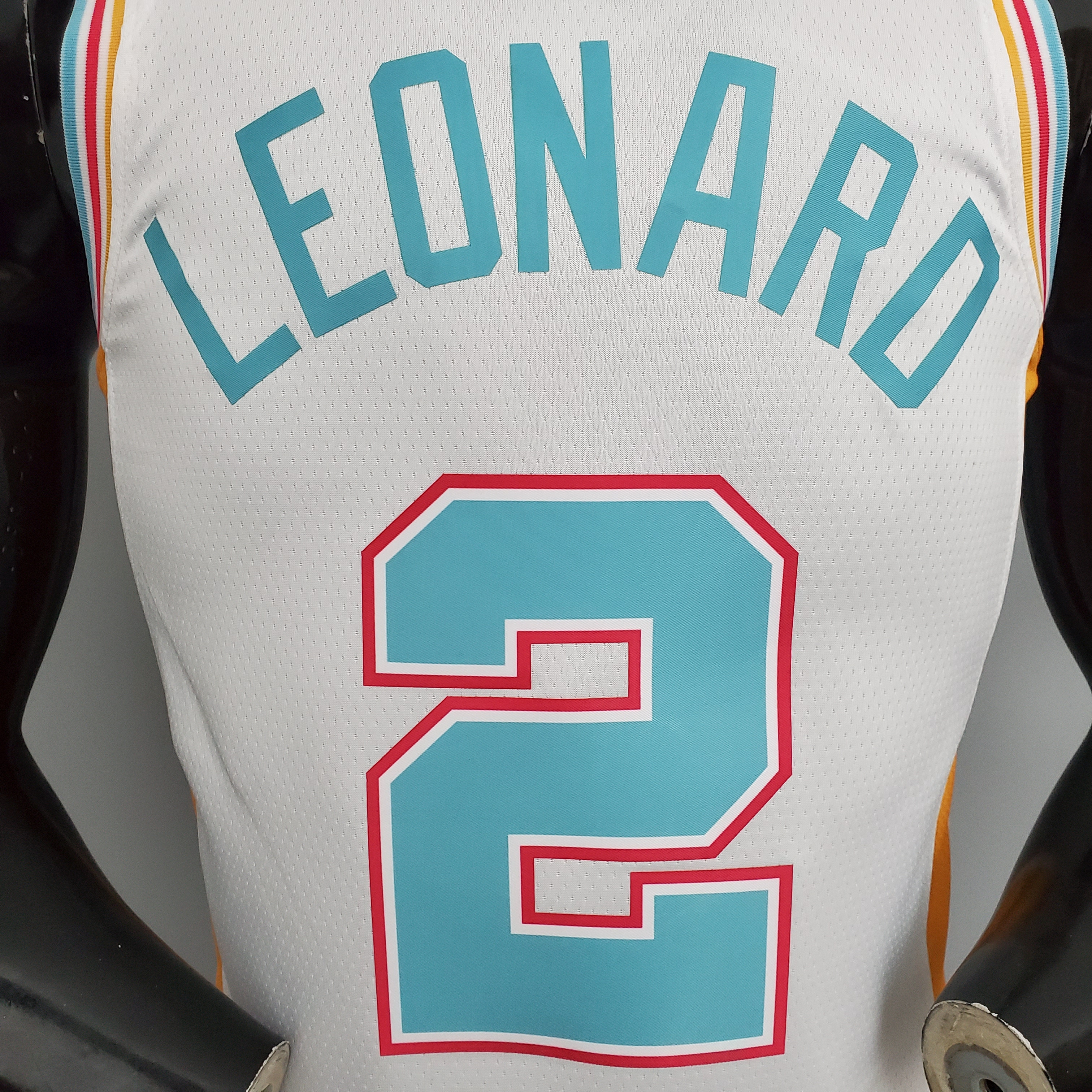 Kawhi Leonard San Antonio Spurs 2022 City Edition Swingman Jersey White
