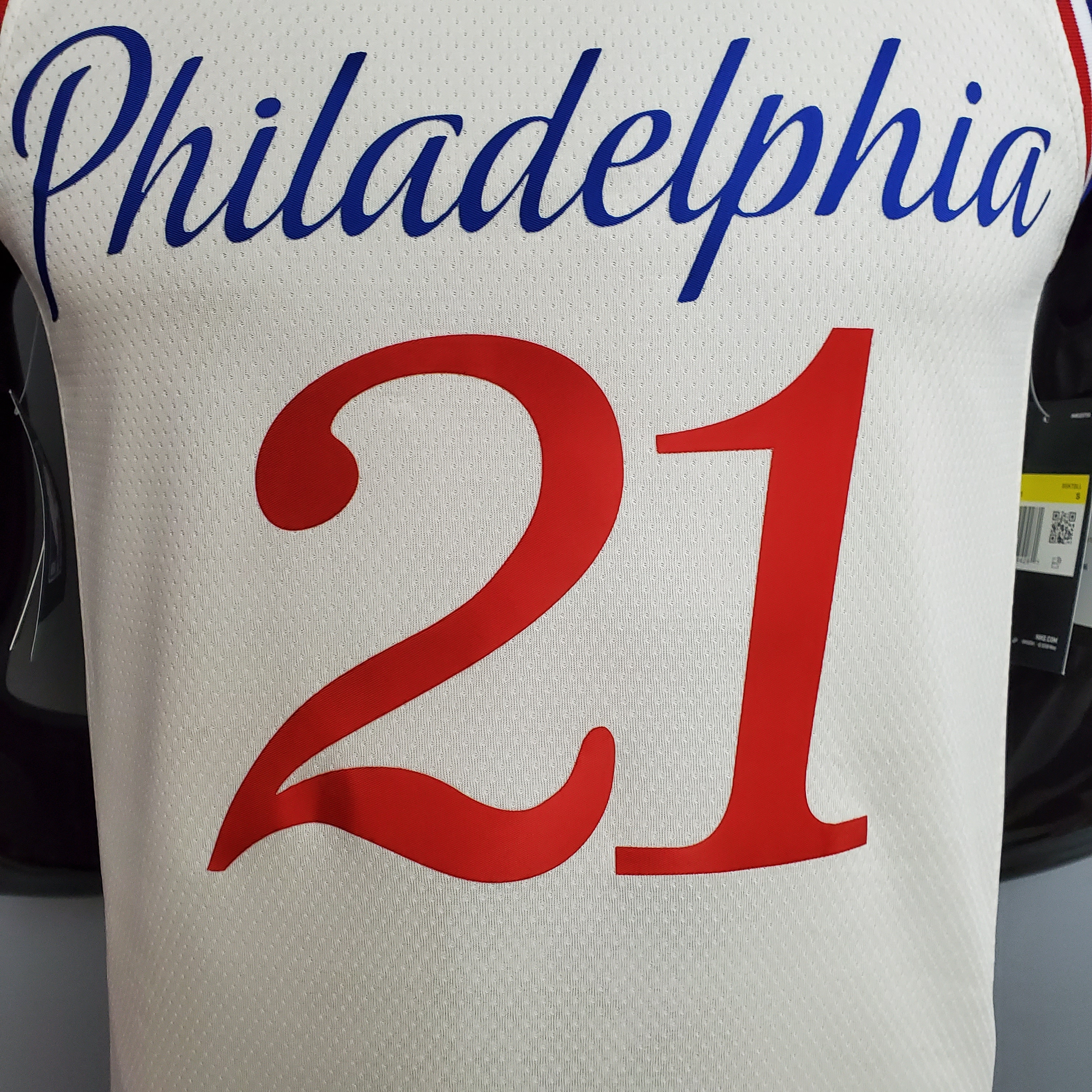 Joel Embiid Philadelphia 76ers City Limited Edition Swingman Jersey Beige
