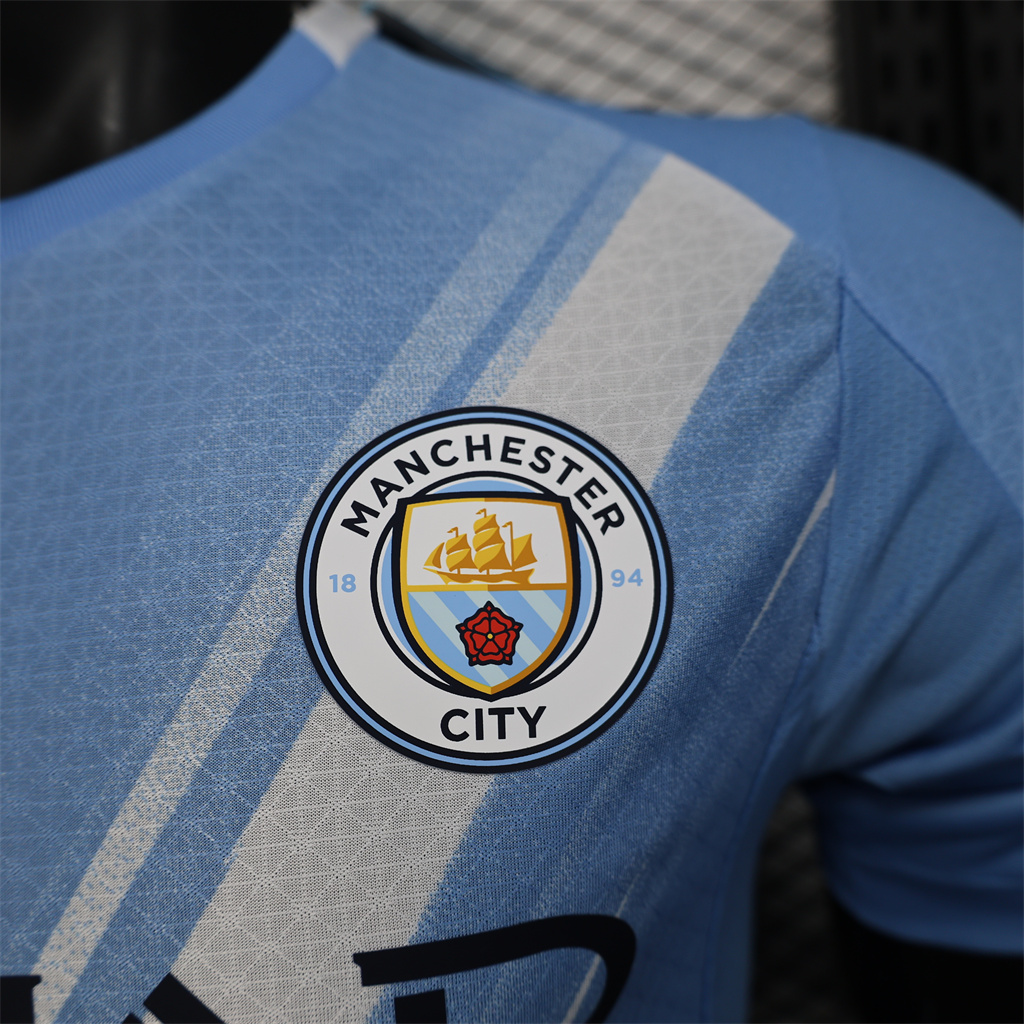 Manchester City Home Player Jersey 25/26