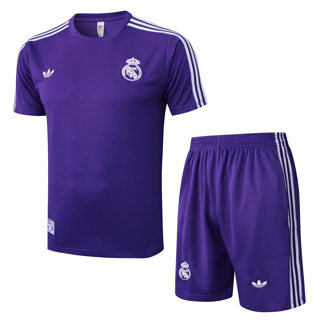 Real Madrid Training Short sleeve Suit 25/26