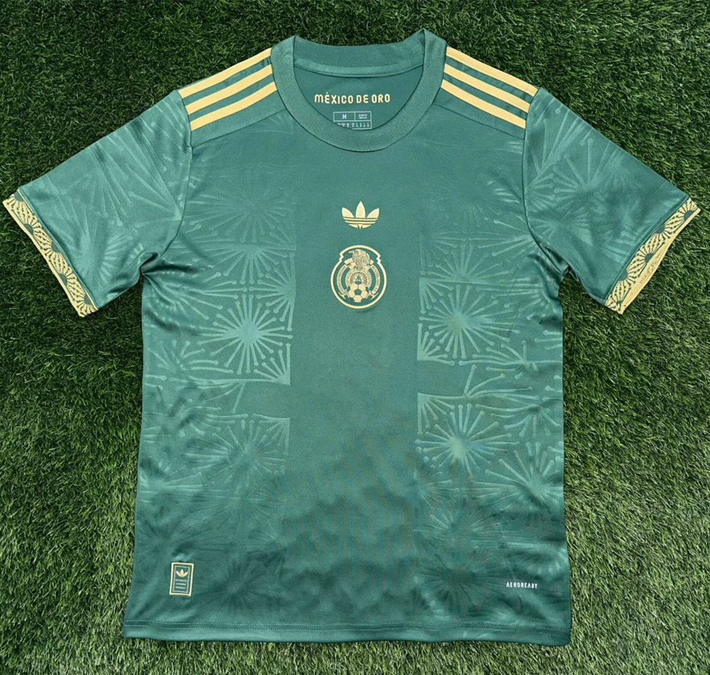 Mexico Gold Men Jersey 25/26 Green