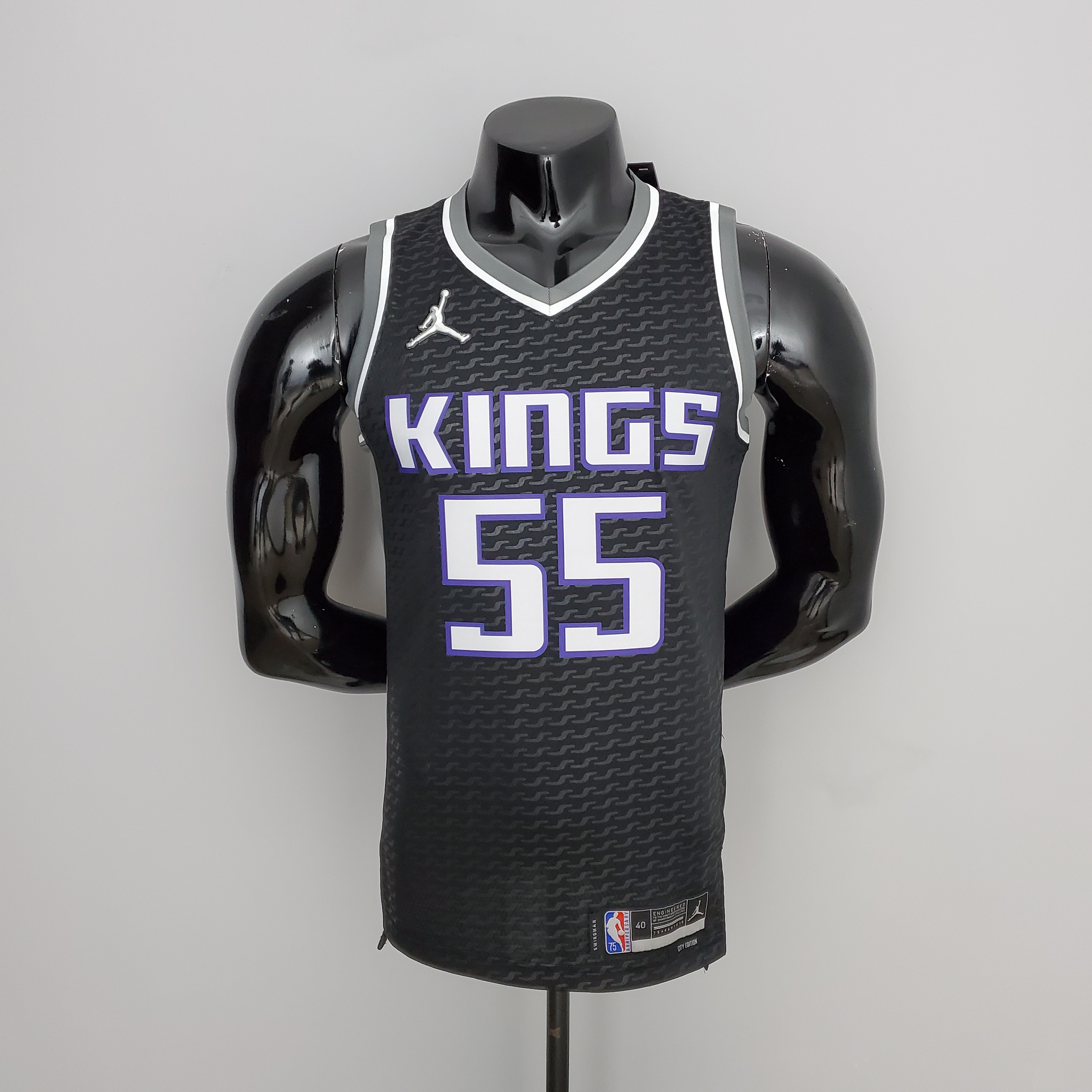 Jason Williams Sacramento Kings 75th Anniversary Swingman Jersey Black