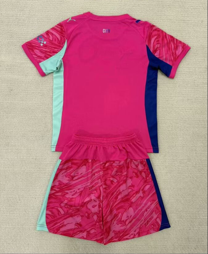 Manchester City Goalkeeper Kids Suit 25/26