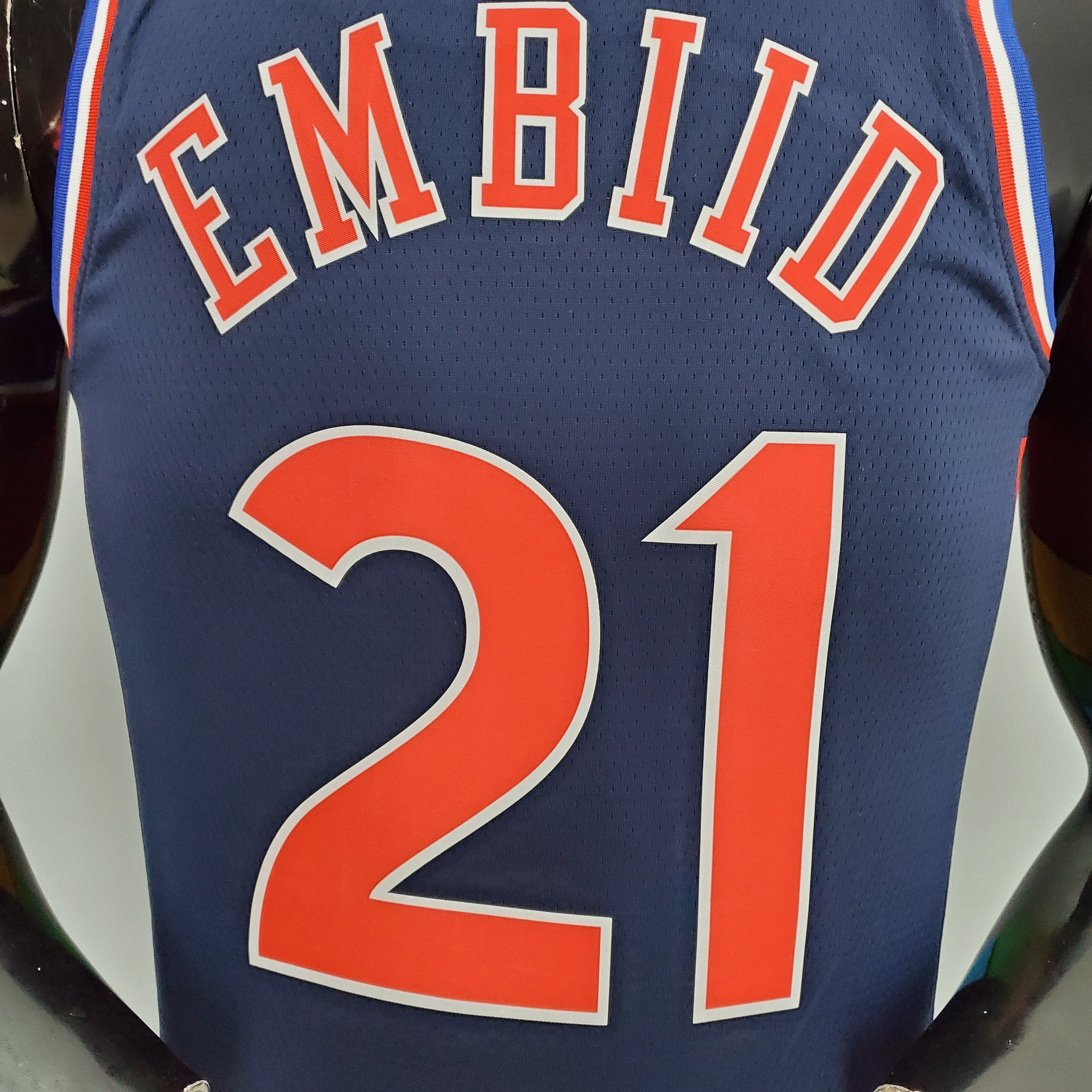 Joel Embiid Philadelphia 76ers 2021/22 Swingman Jersey Royal Blue