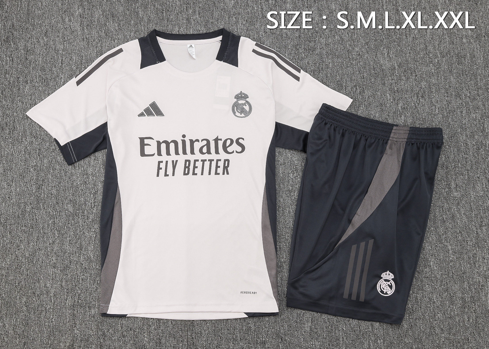 Real Madrid Training Short sleeve Suit 24/25
