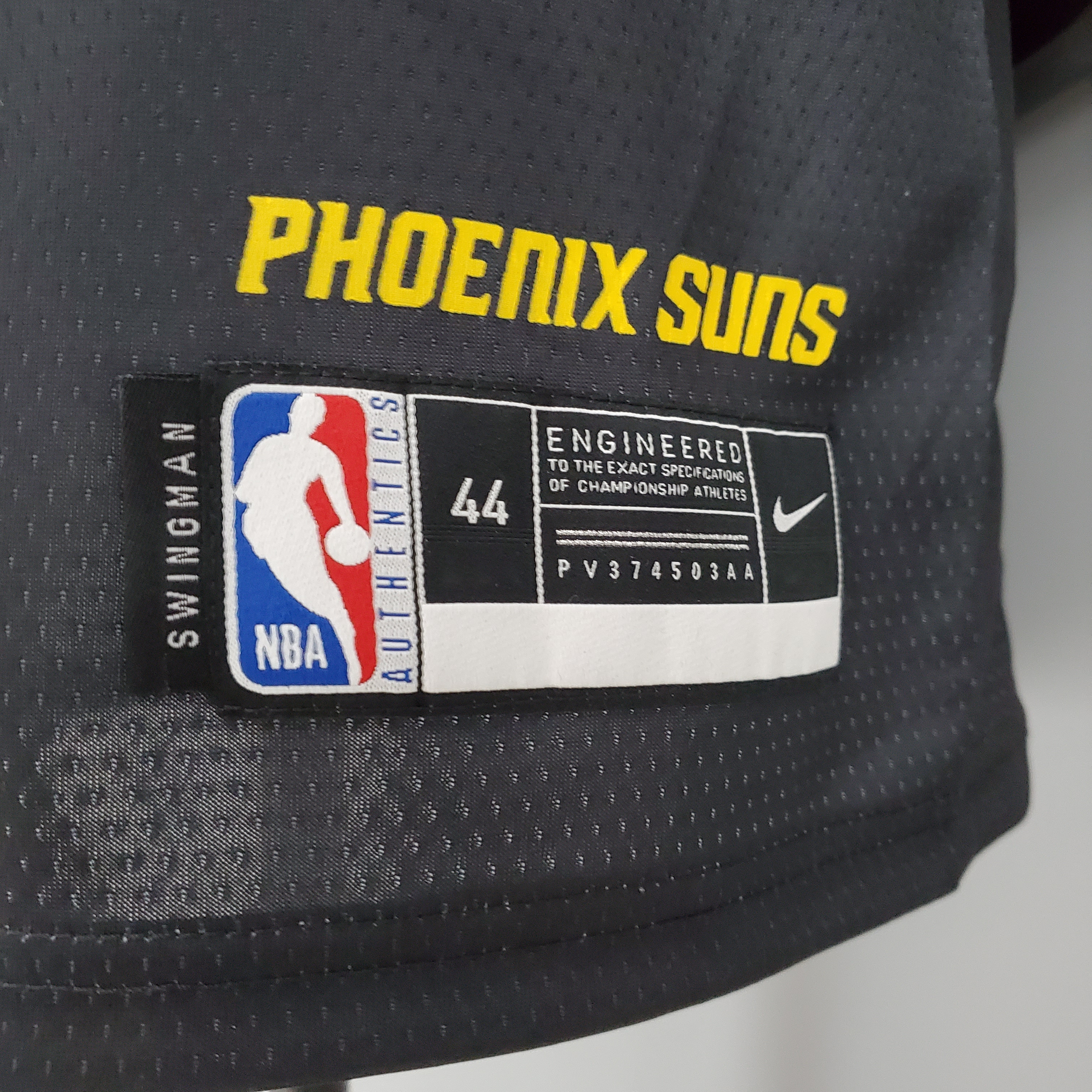 Deandre Ayton Phoenix Suns City Edition 2021 Swingman Jersey Black
