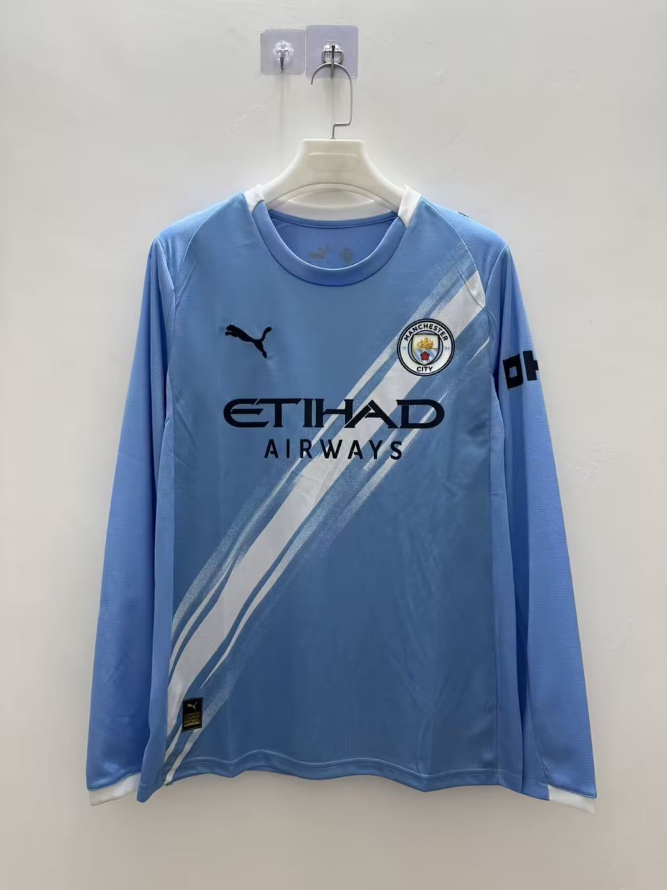 Manchester City Home Long Sleeve Man Jersey 25/26