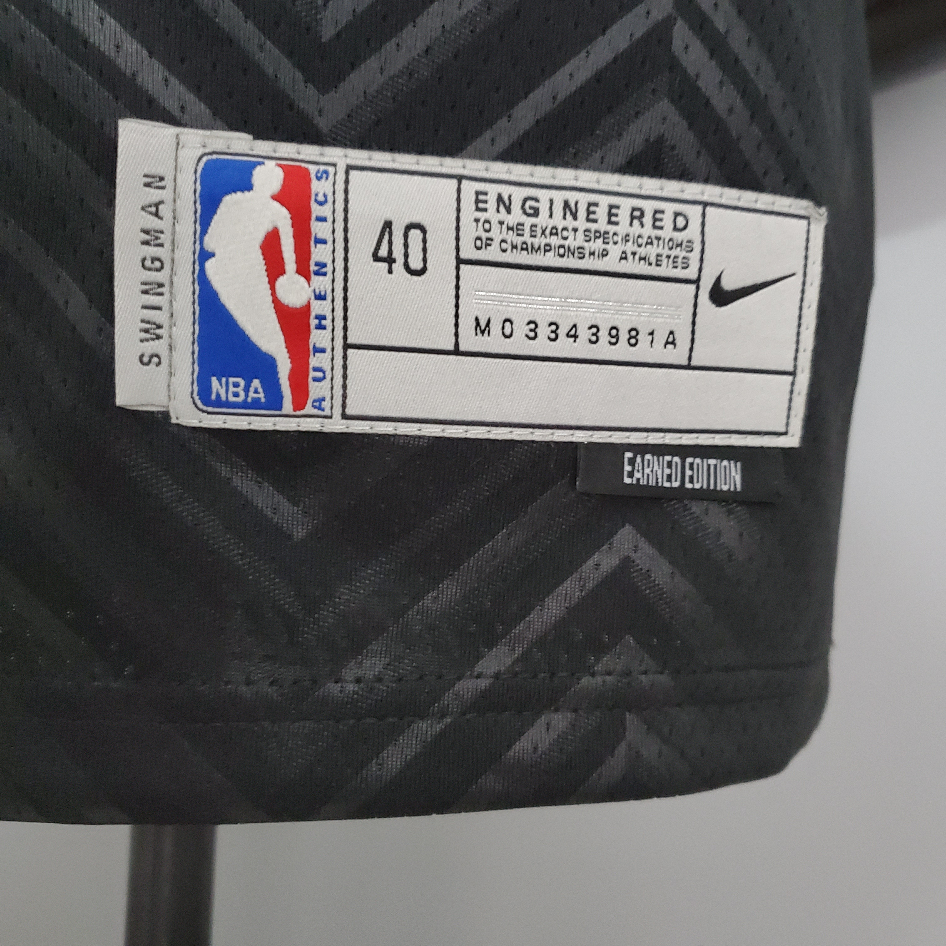 Kevin Durant Brooklyn Nets Bonus Edition Swingman Jersey Black