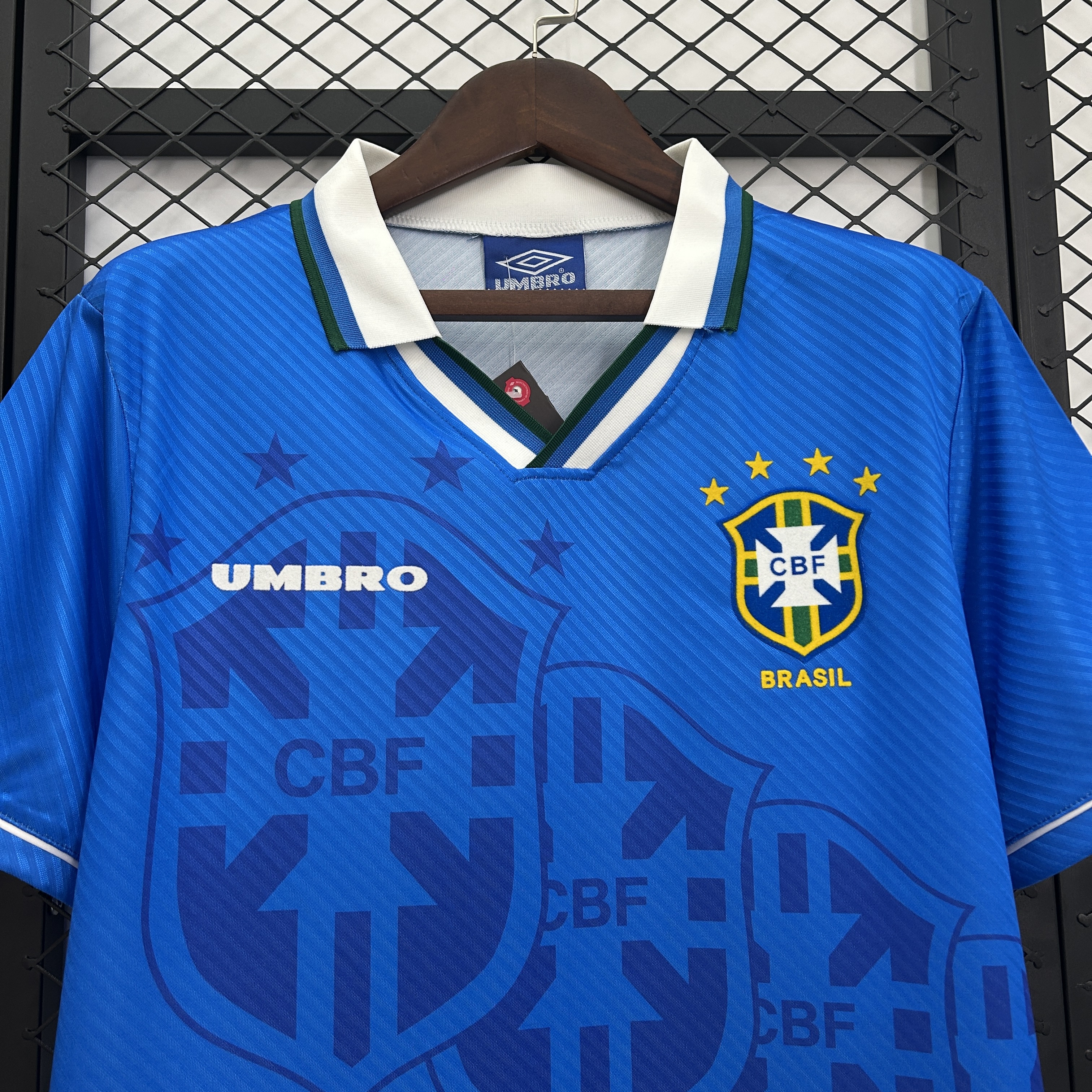 Brazil Away Retro Jersey 1996