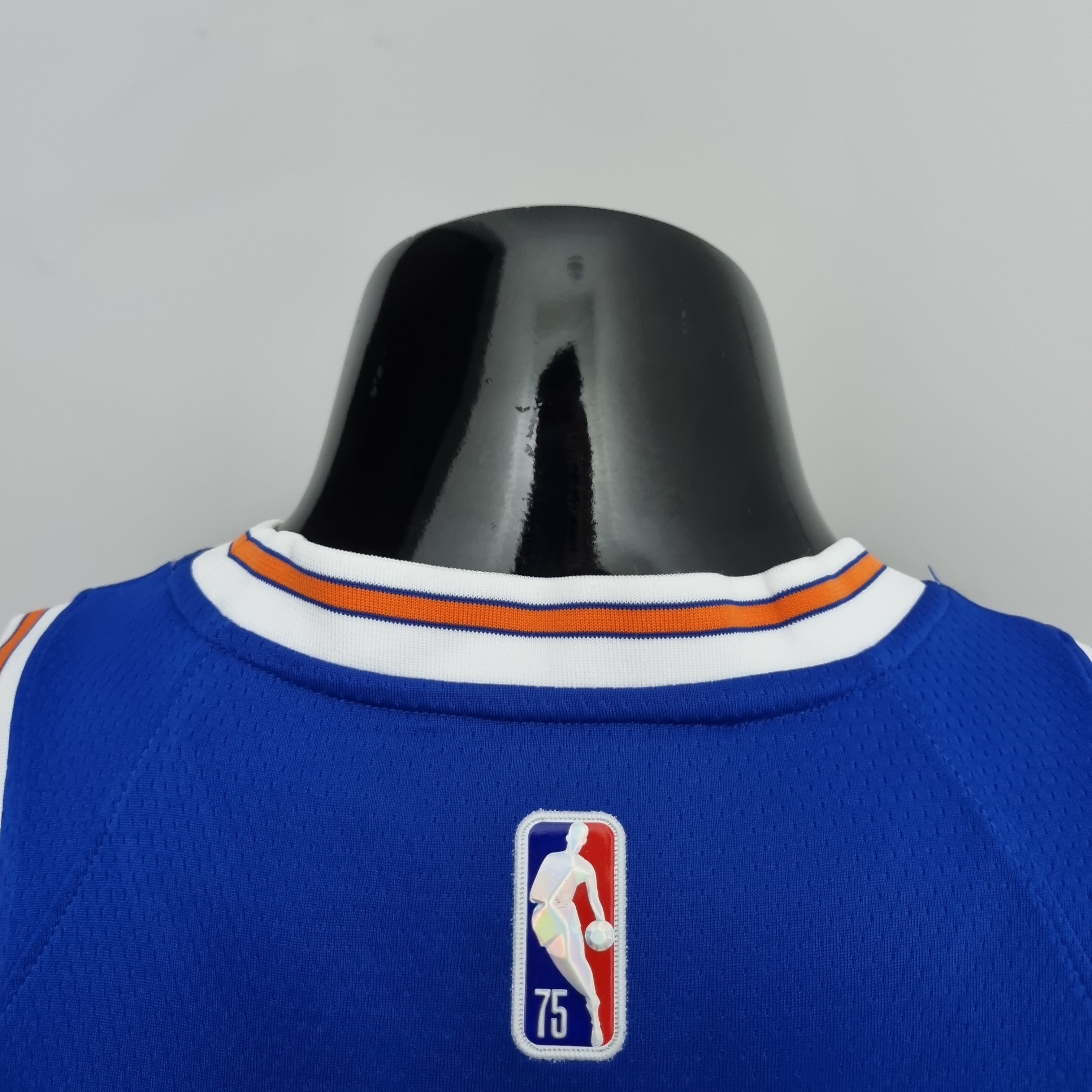 Derrick Rose New York Knicks 75th Anniversary Swingman Jersey Blue