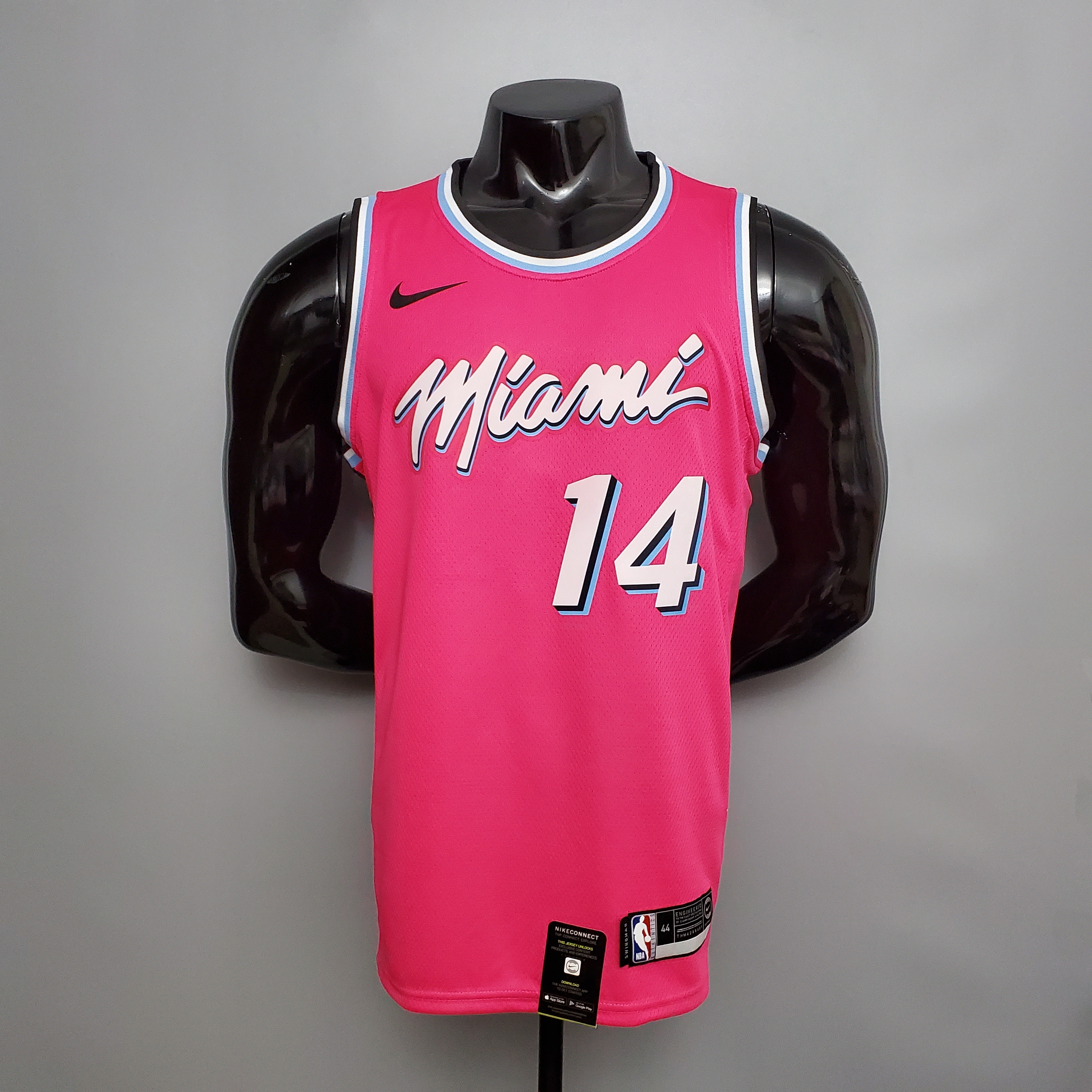Tyler Herro Miami Heat Swingman Jersey Pink